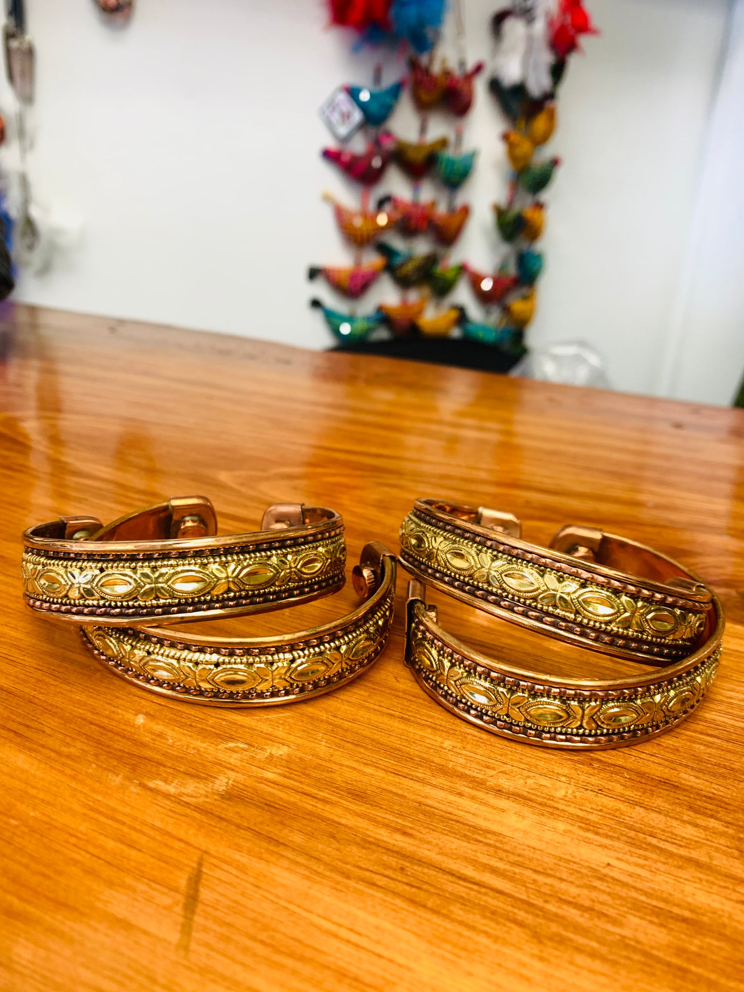 BOHEMIAN STYLE HANDCRAFTED HAND CUFF BANGLE # CUFF1186