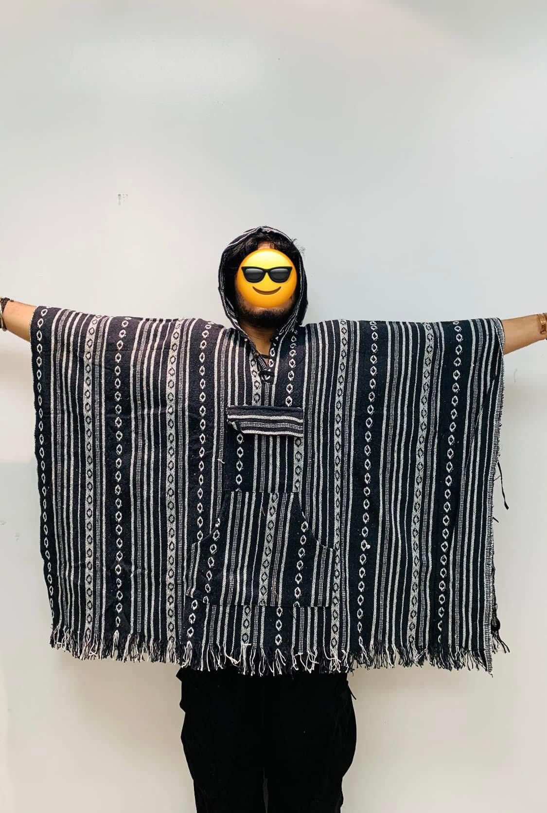 Handcrafted Hoodie UNISEX Gheri poncho #767784