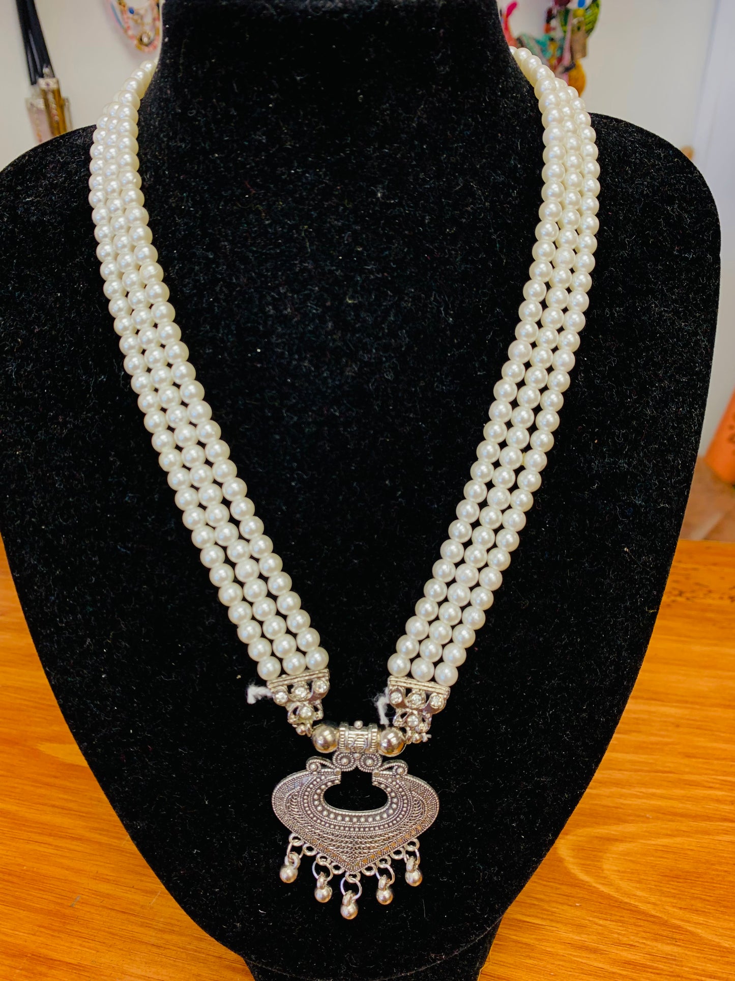 BOHEMIAN STYLE HANDCRAFTED BEADS NECKLACE #NECK40