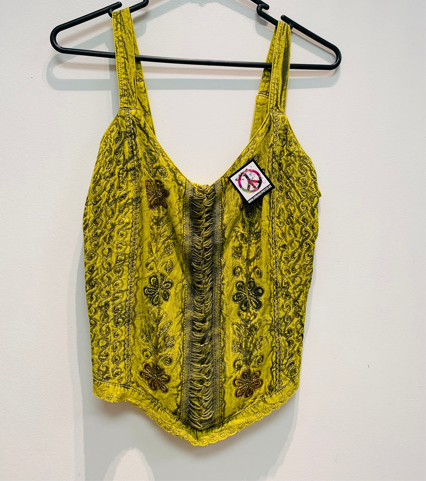 Bohemian Handcrafted Crop Top #CRTOP1006