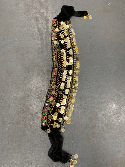 BOHEMIAN HANDCRAFTED BELLY BELT WITH RHINESTONES #BELL21