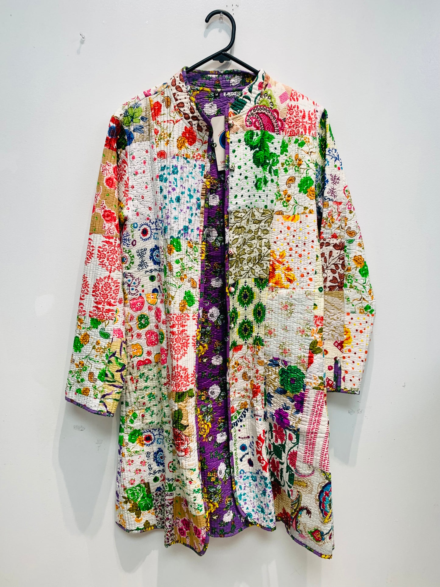 Bohemian style handcrafted Kantha / Quilting Jackets #0054