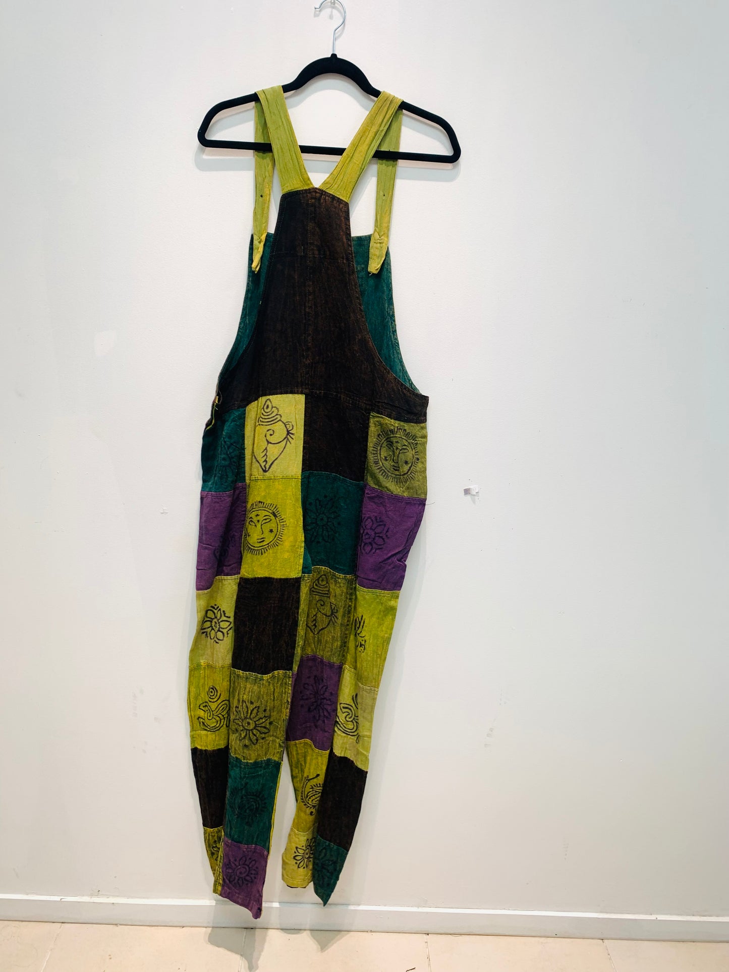 Bohemian Handcrafted Jumpsuits / Overalls/ Dangries #JUM0338