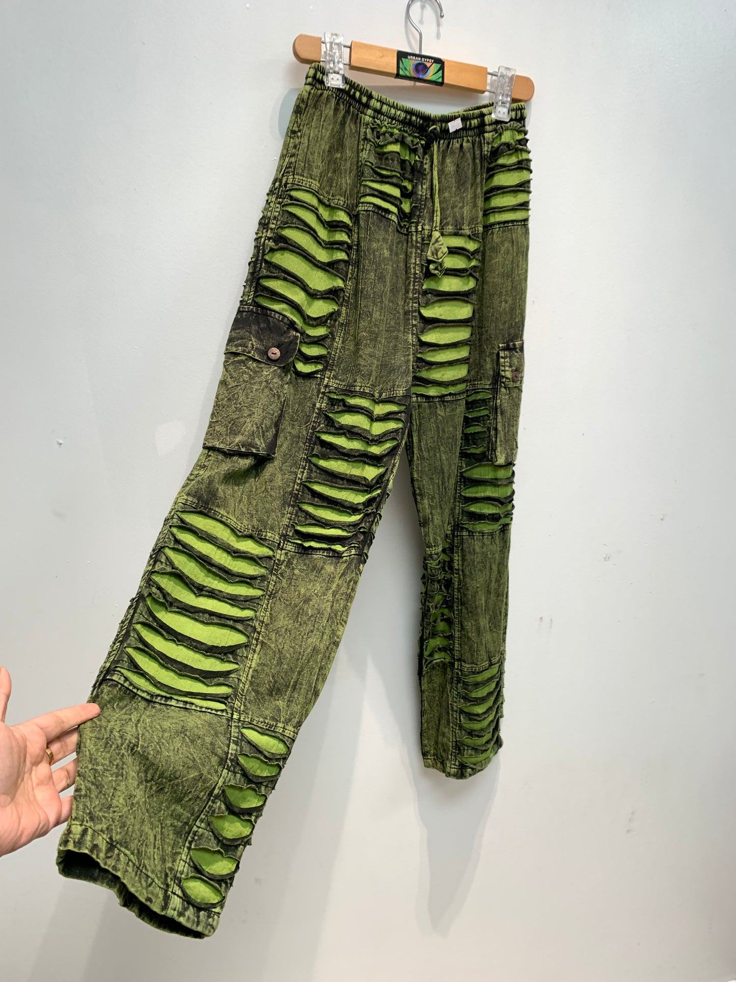 Handcrafted Razor Cut Pants #STP142