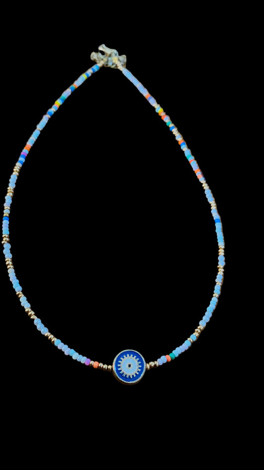 BOHEMIAN STYLE HANDCRAFTED BEADS NECKLACE #NECK252