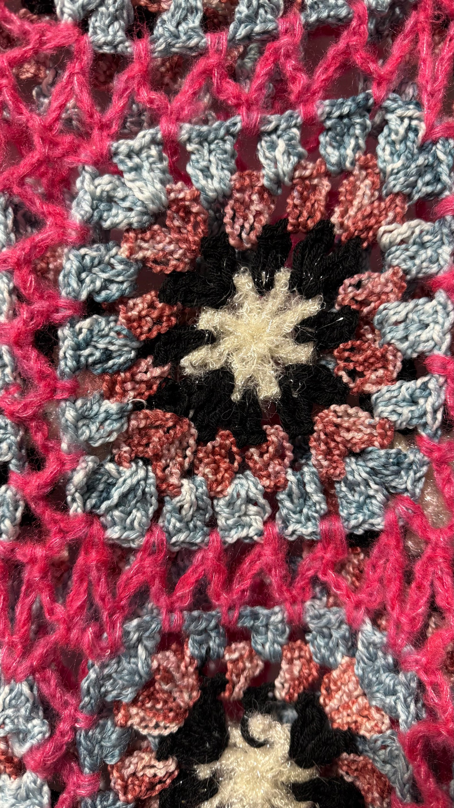 Handcrafted Crochet poncho #31