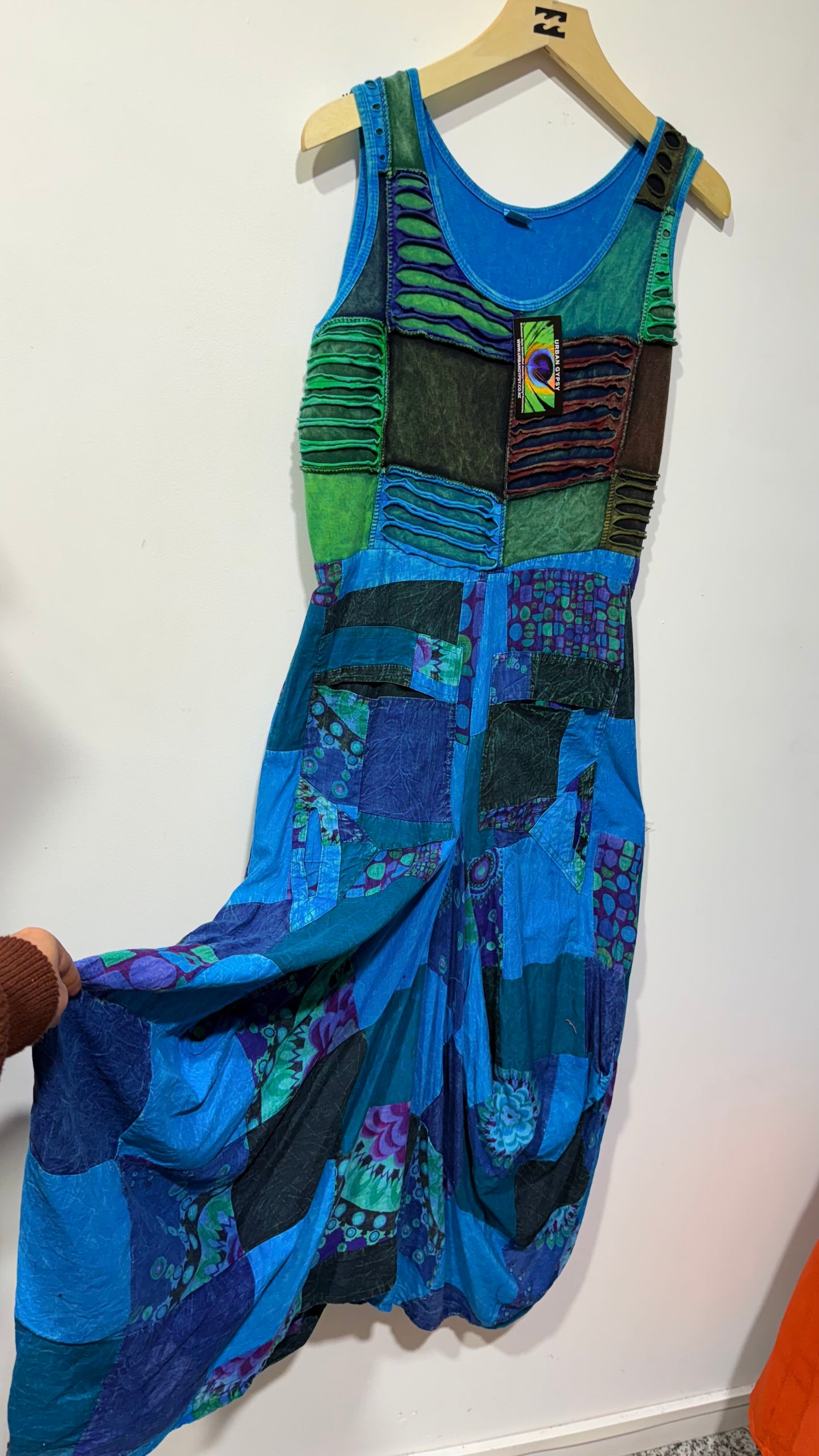 BOHO HANDCRAFTED HIPPIE DRESS #50677