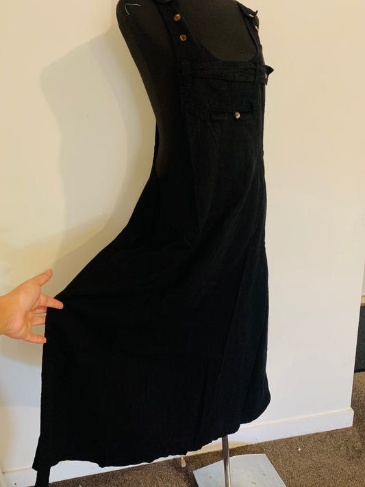 Bohemian Handcrafted Long Pinafore # PDRE047