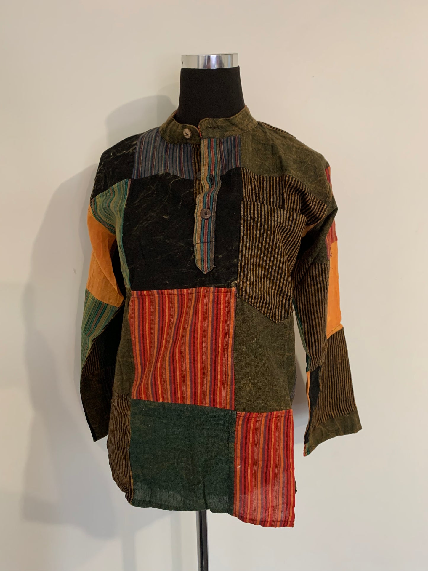 Bohemian handcrafted cotton Kurta # KURT617