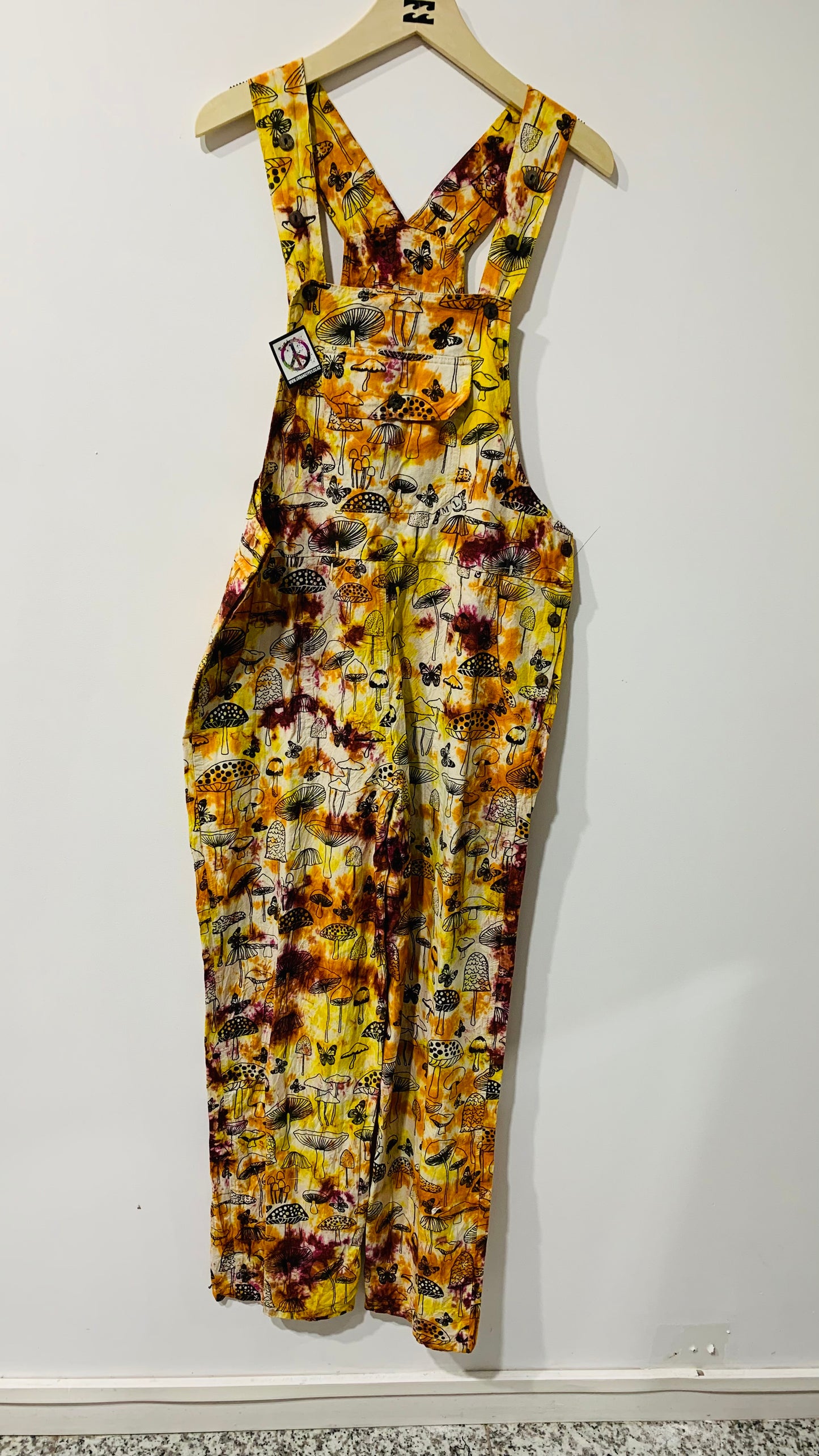 Bohemian Handcrafted Jumpsuits / Overalls/ Dangries #JUM0338