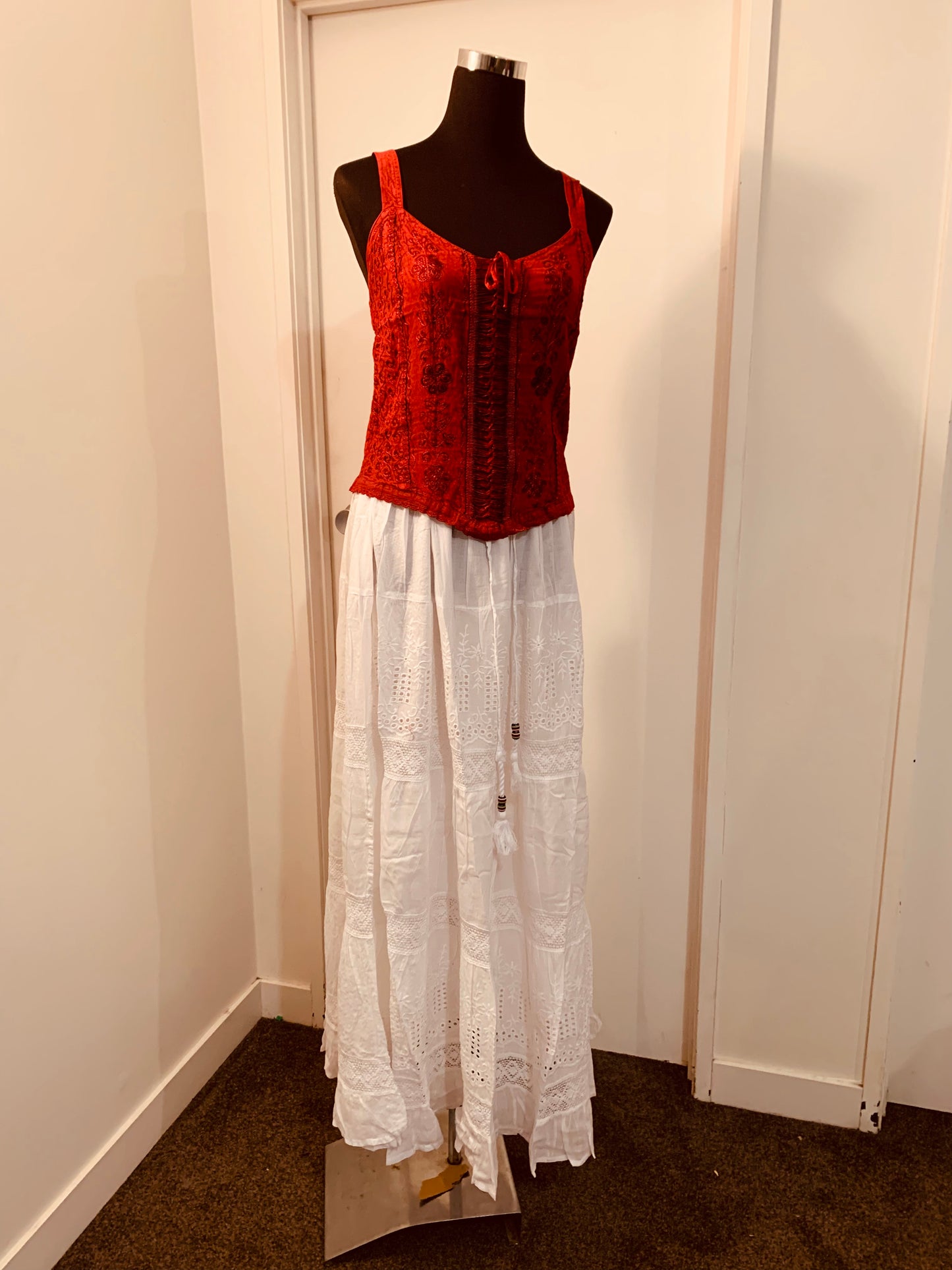 Boho Style Handcrafted Corset Style Top #CRTOP101