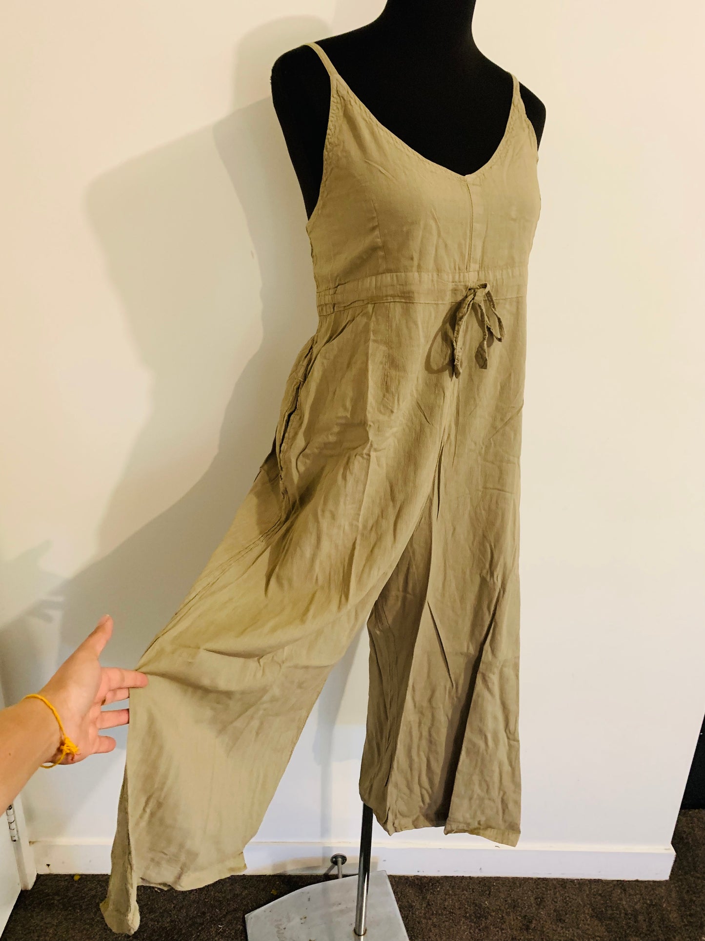 Bohemian Handcrafted Cotton Jumpsuit / Overalls # JUM021