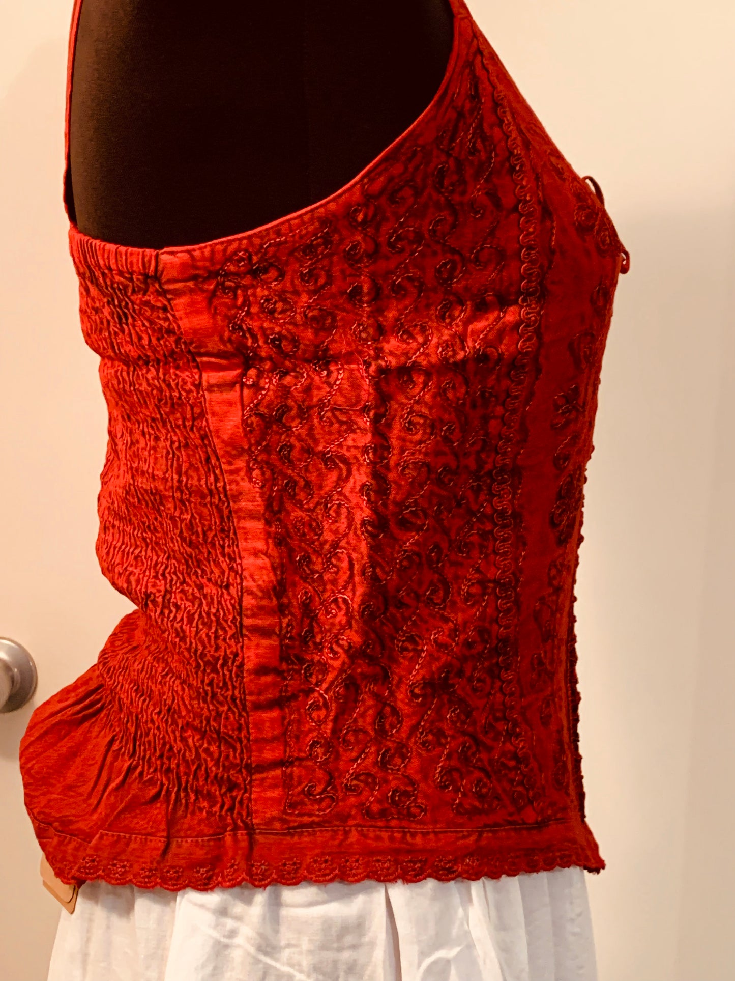 Boho Style Handcrafted Corset Style Top #CRTOP101
