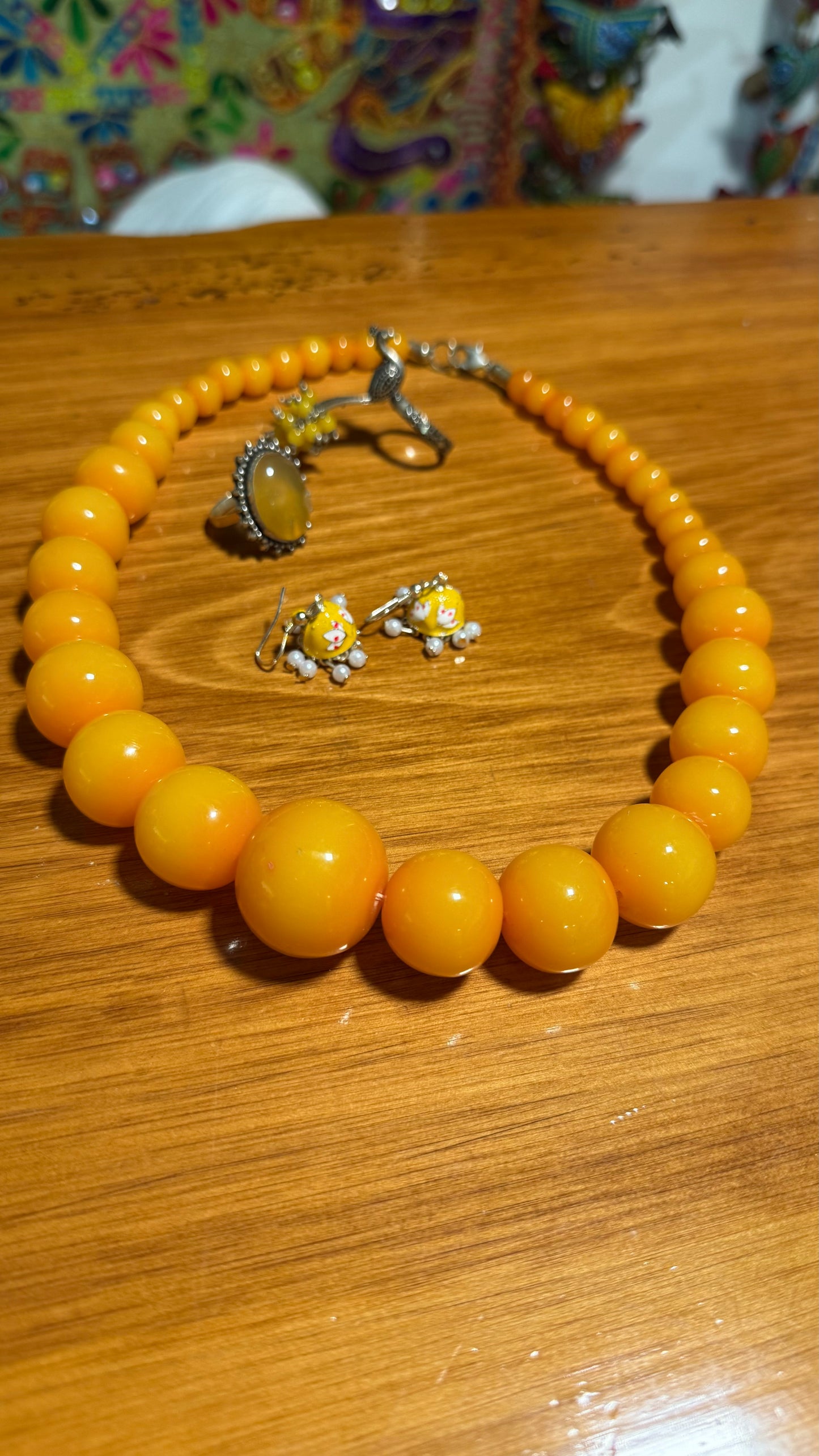 HANDCRAFTED BEADS NECKLACE #A204