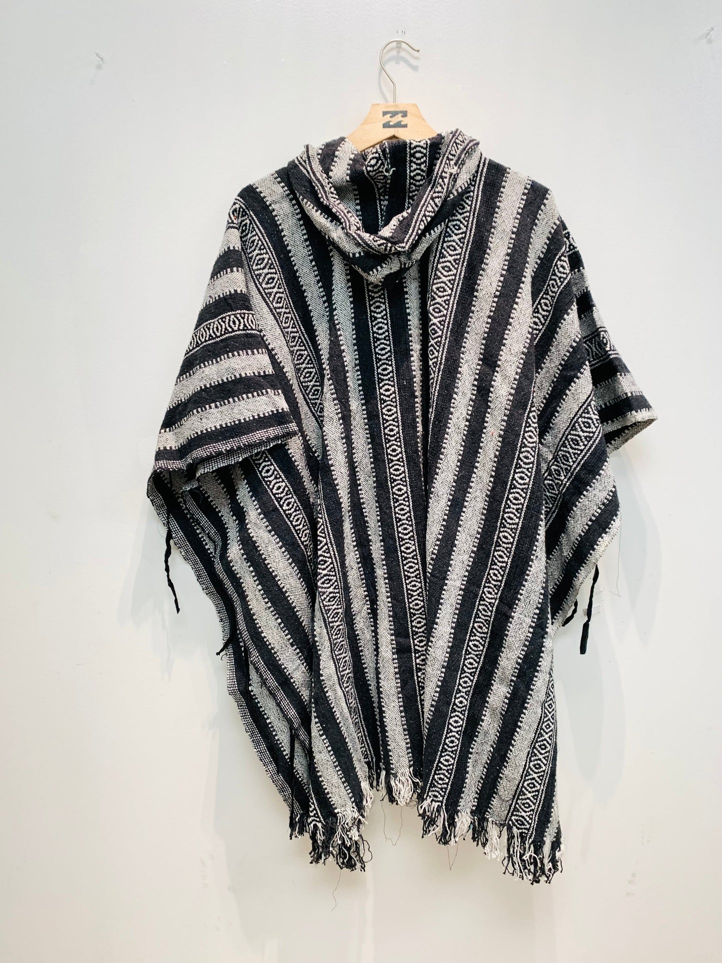 Bohemian style handcrafted Hoodie Plus size UNISEX Gheri poncho #017044