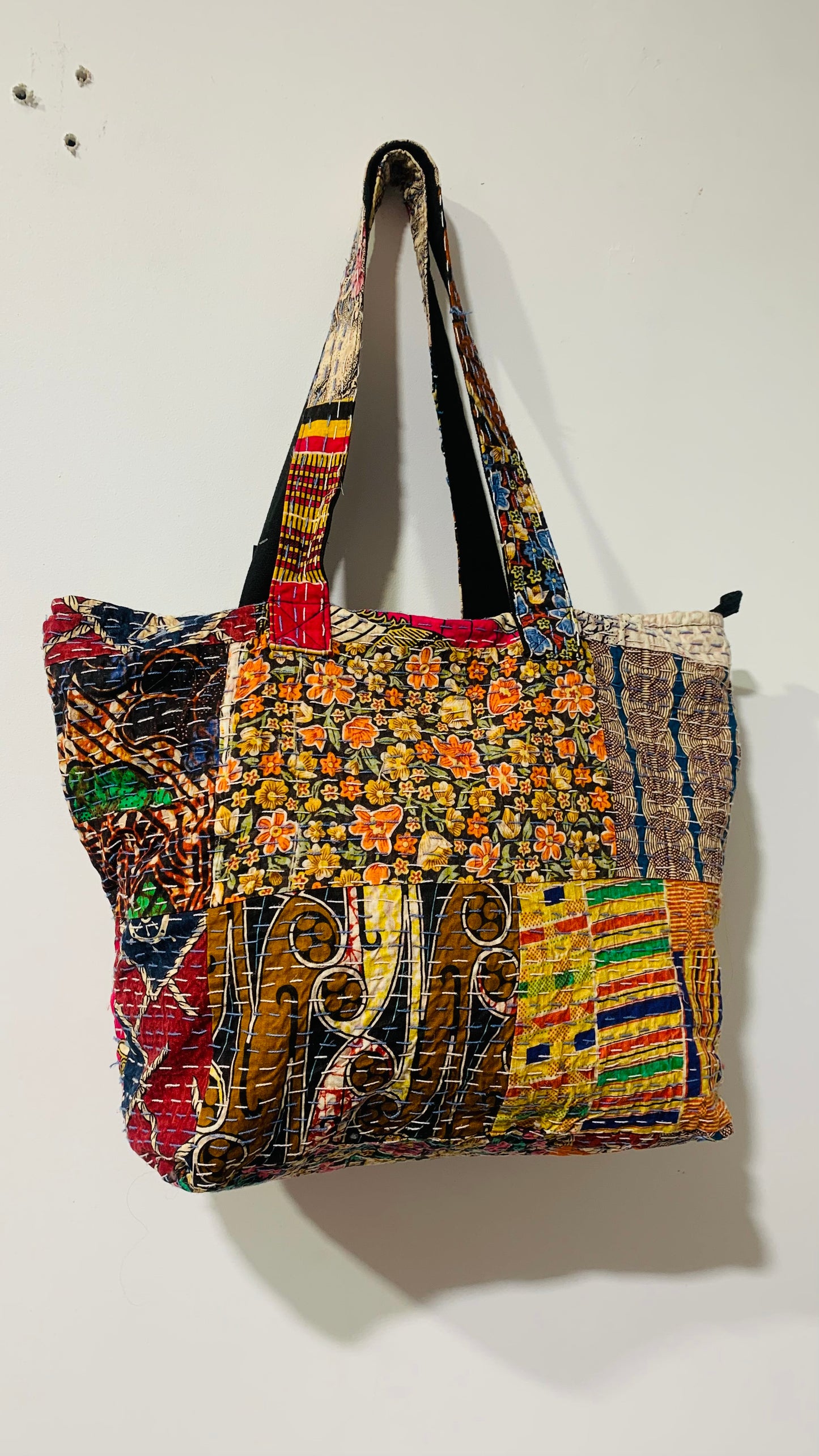 BOHEMIAN STYLE HANDCRAFTED TOTE BAG #7778