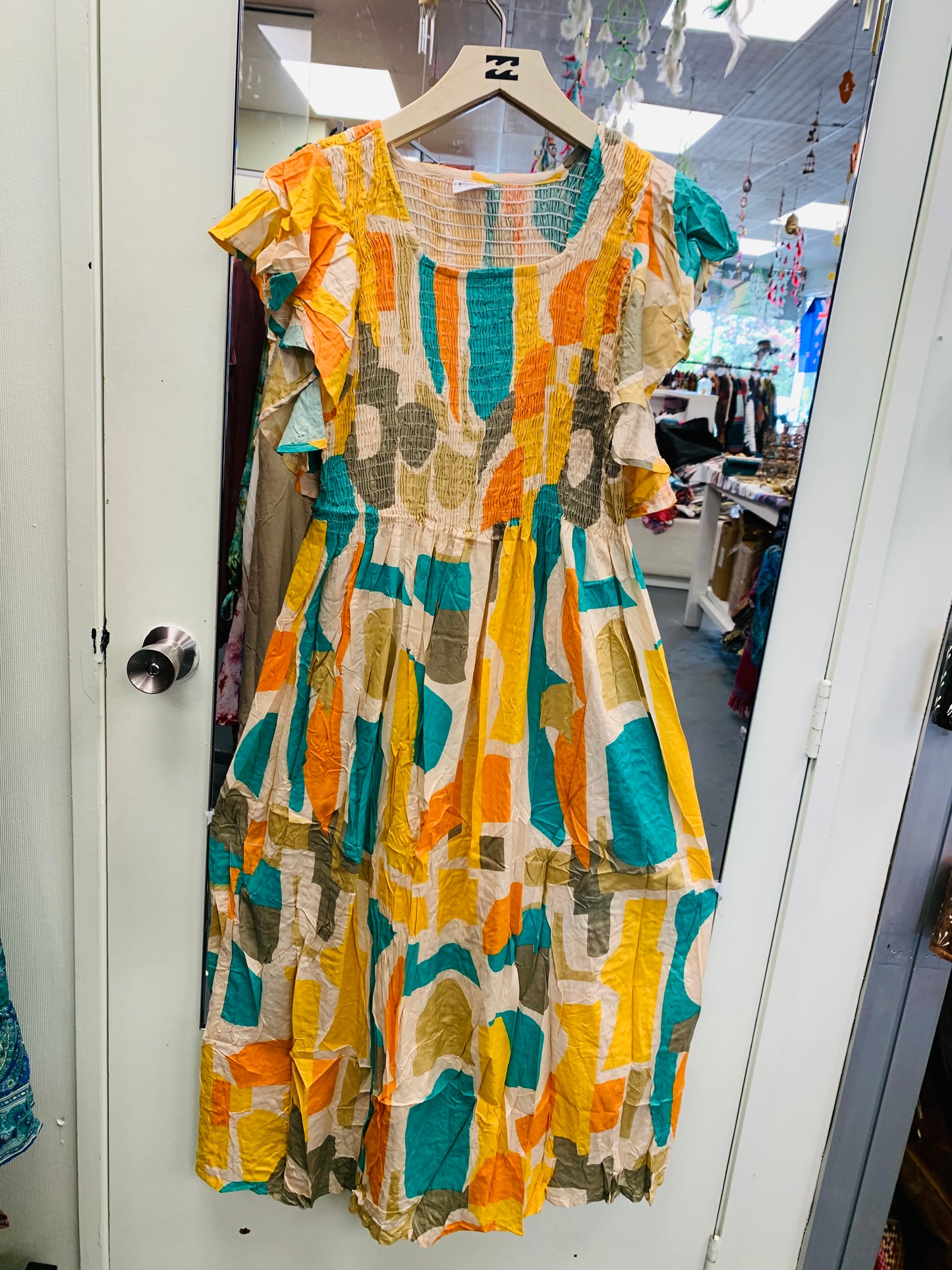 Bohemian handcrafted Maxi dress # DRE318