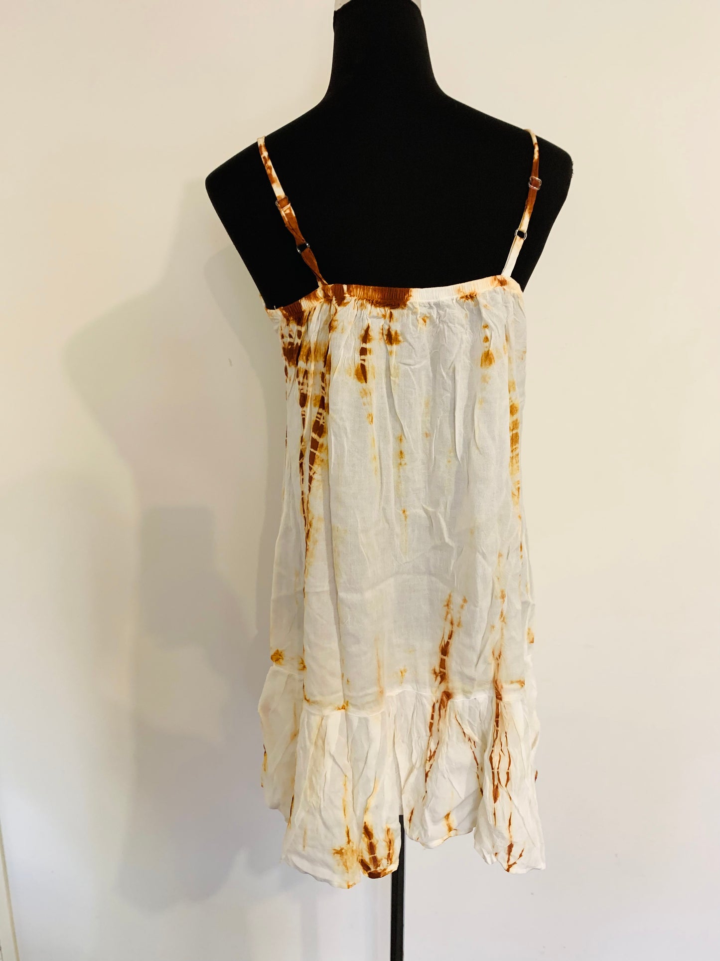 Bohemian handcraftedTie Dye dress # DRE309