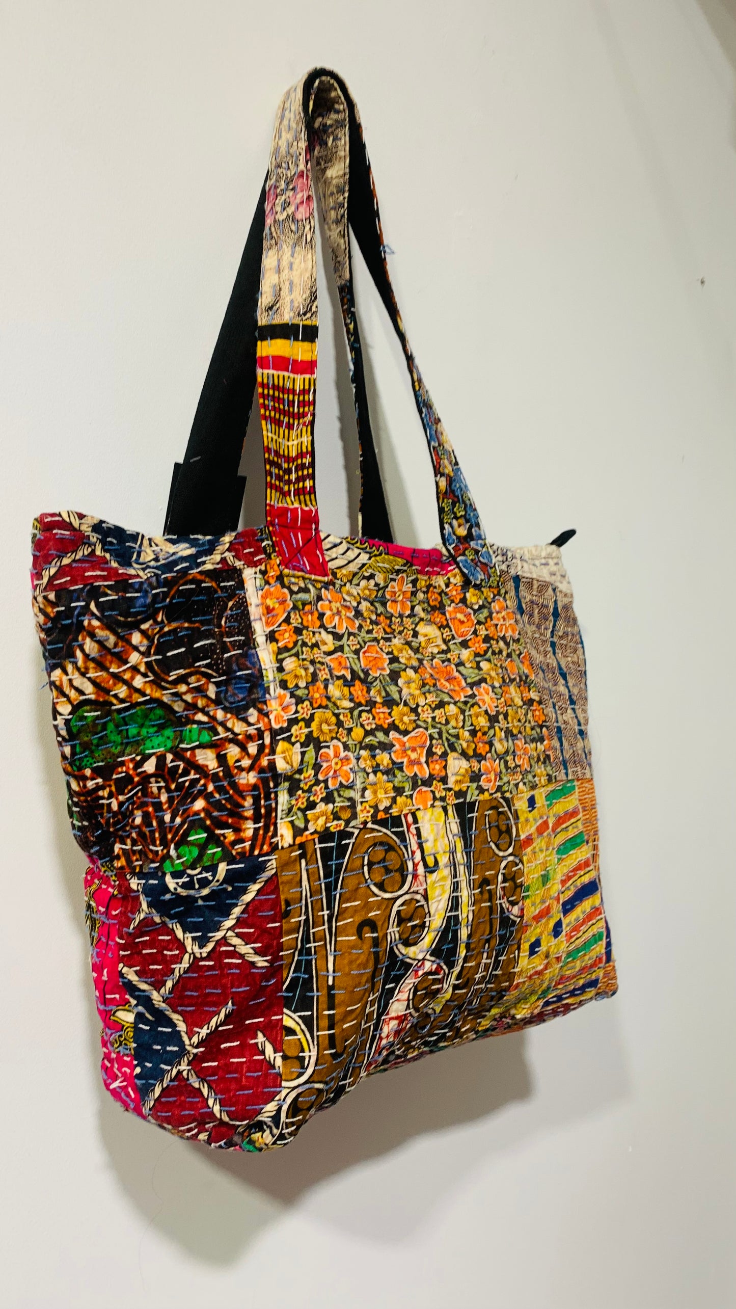 BOHEMIAN STYLE HANDCRAFTED TOTE BAG #7778