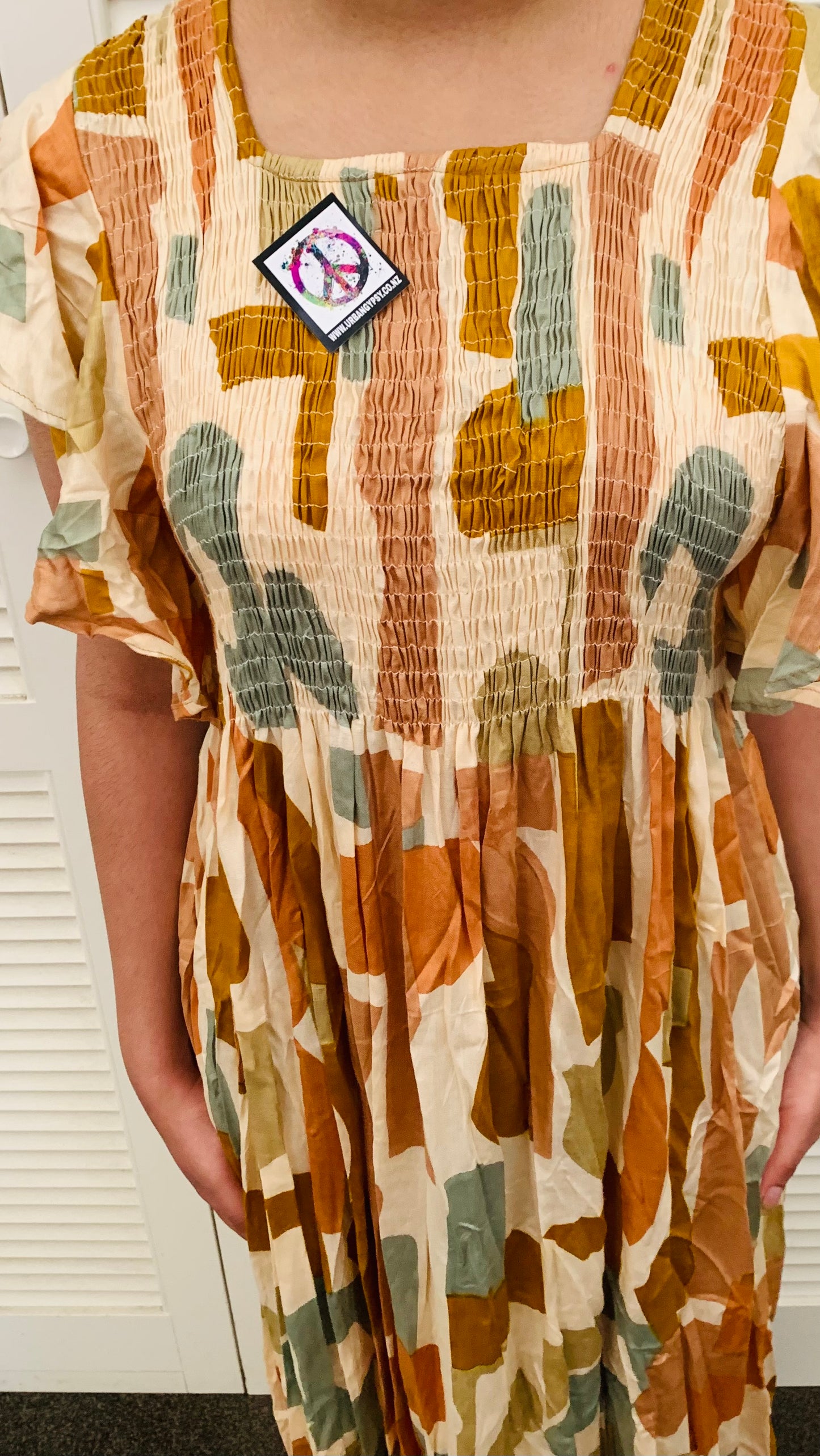Bohemian handcrafted Maxi dress # DRE318