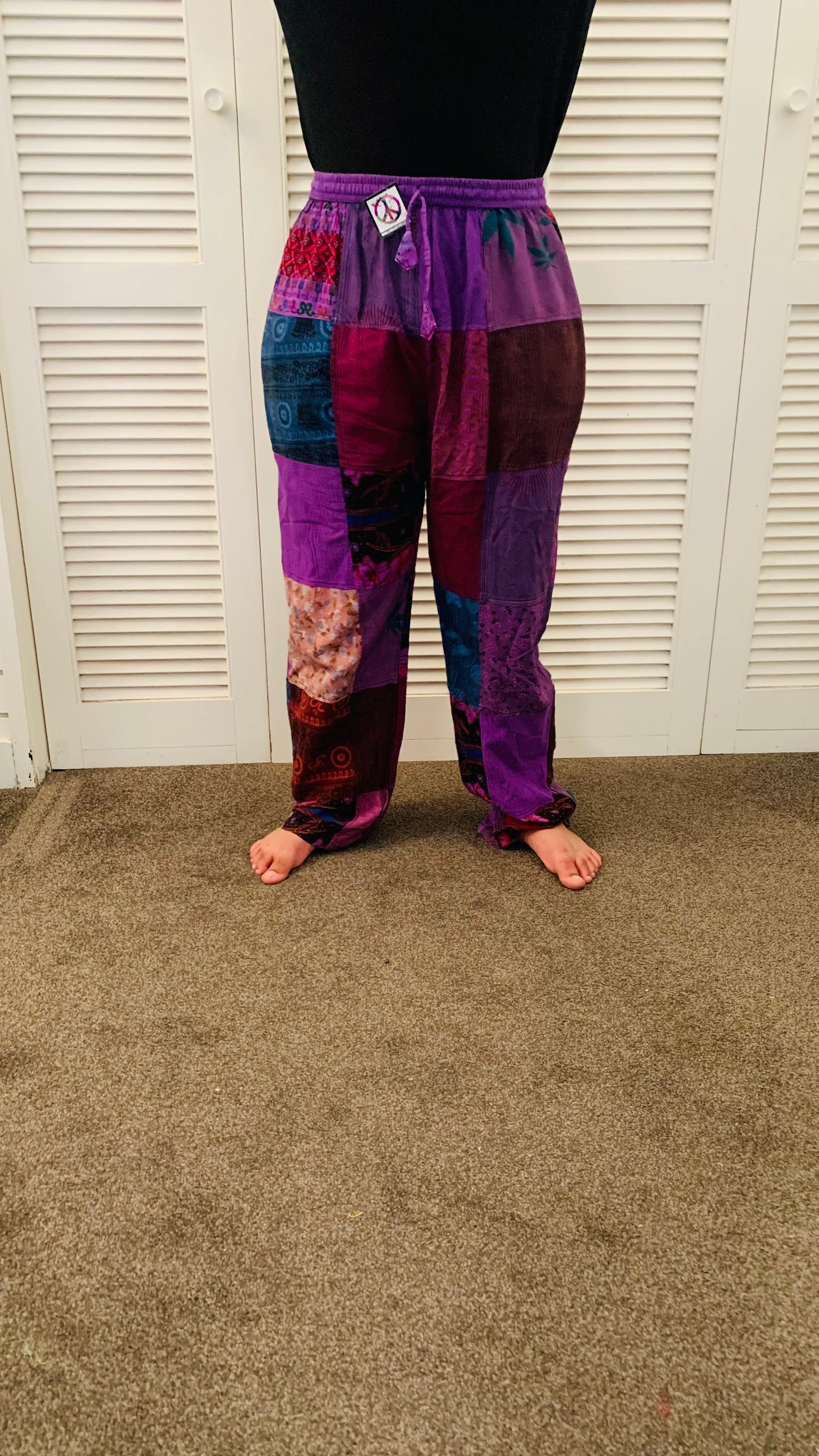 Bohemian Handcrafted Patchwork Pants #STP223