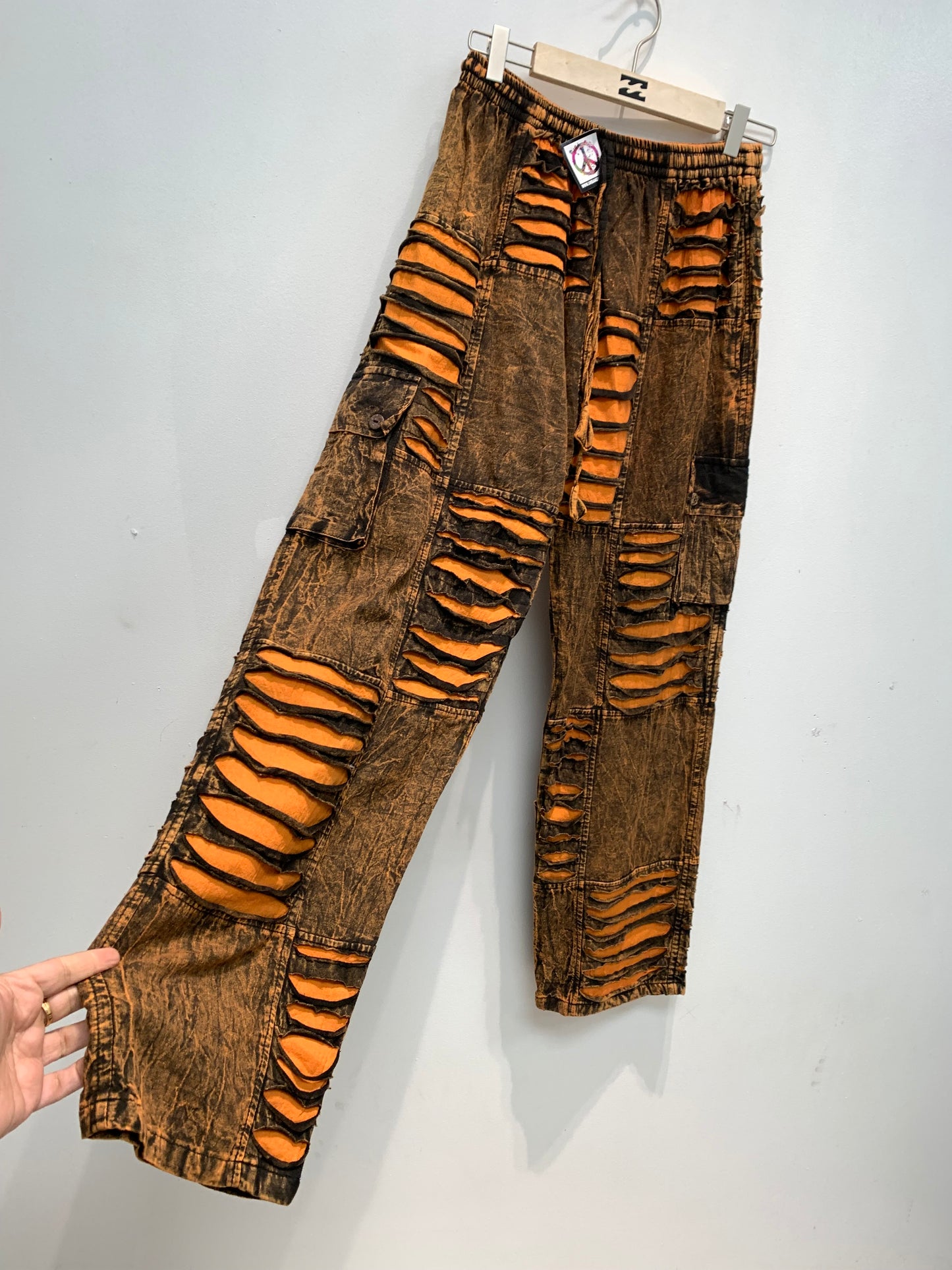 Handcrafted Razor Cut Pants #STP142