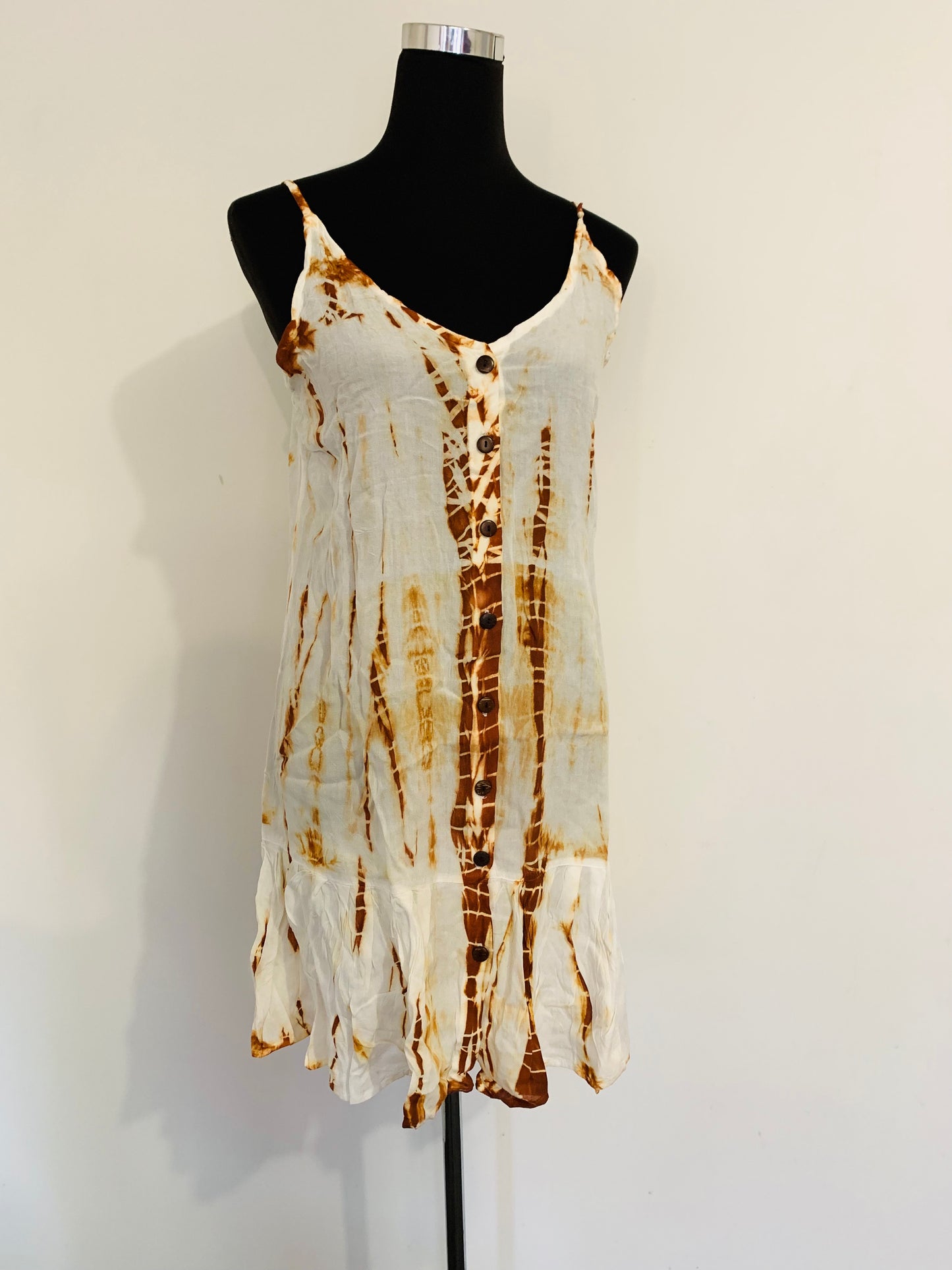 Bohemian handcraftedTie Dye dress # DRE309