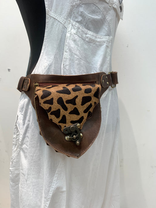 UNISEX GENUINE LEATHER BUM BAGS #BB337