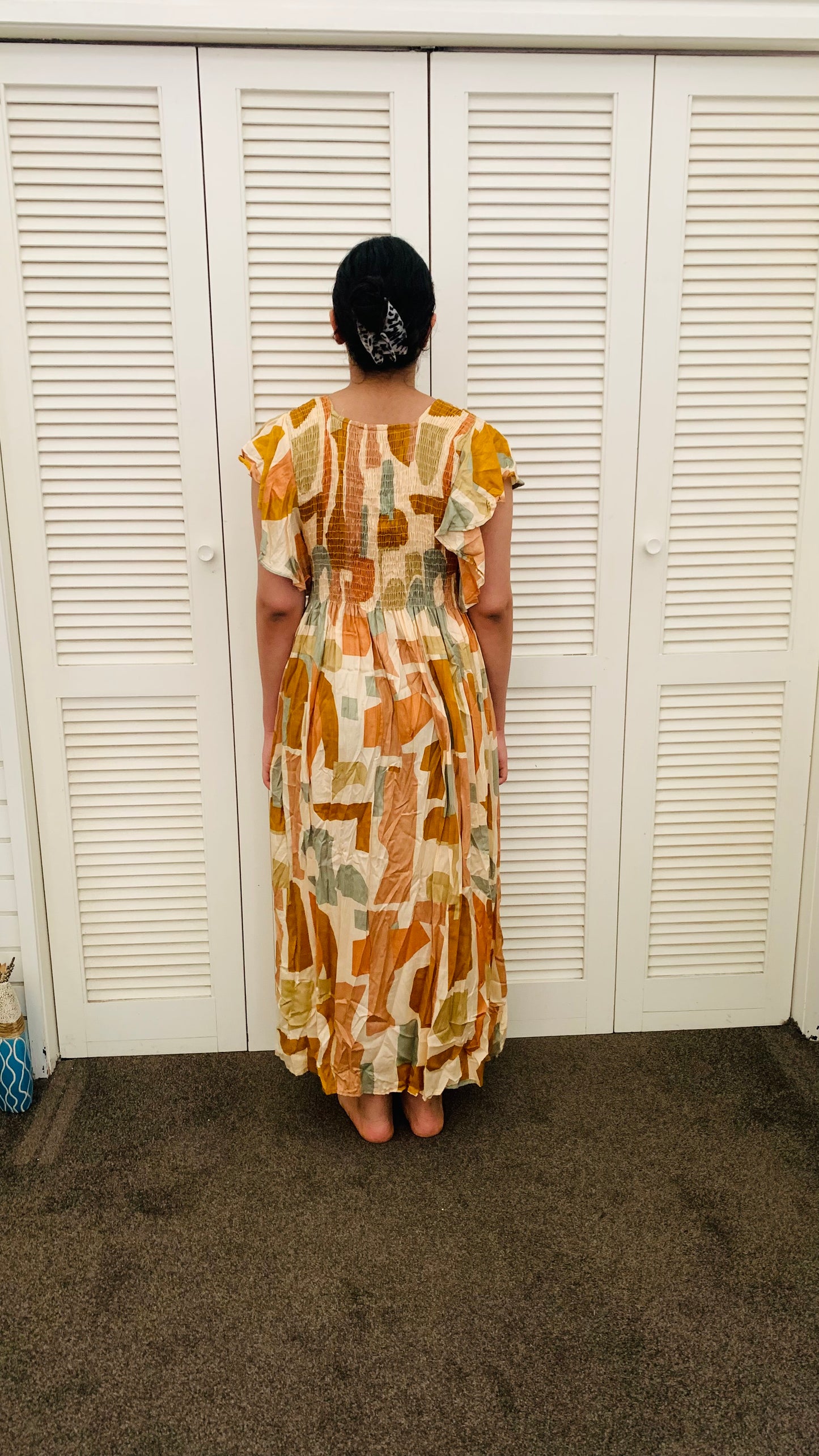 Bohemian handcrafted Maxi dress # DRE318