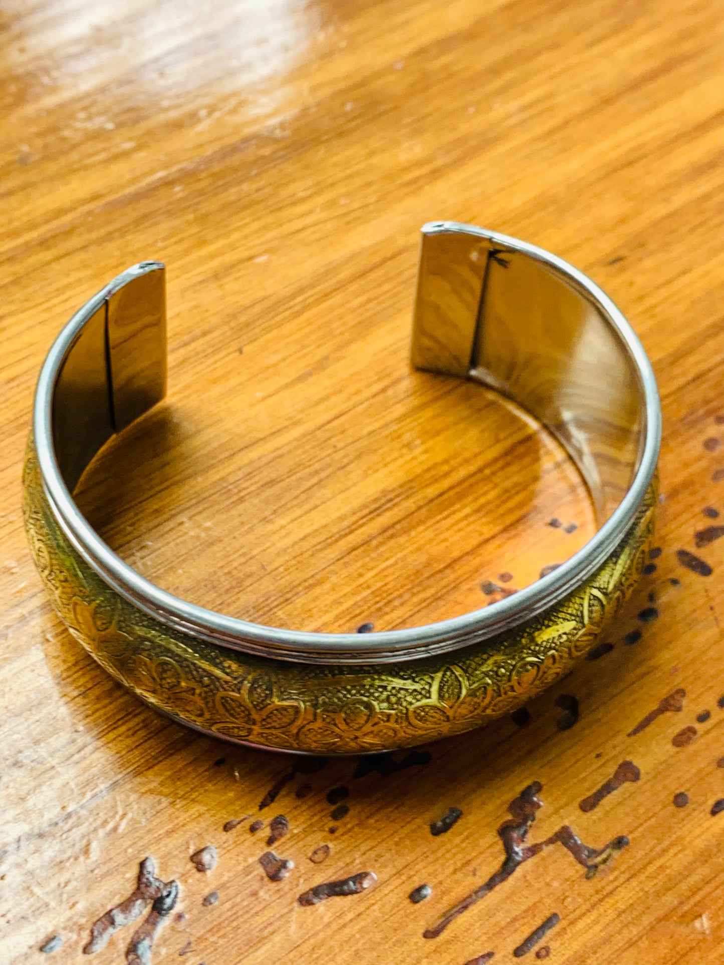 BOHEMIAN STYLE HANDCRAFTED HAND CUFF BANGLE # CUFF1185