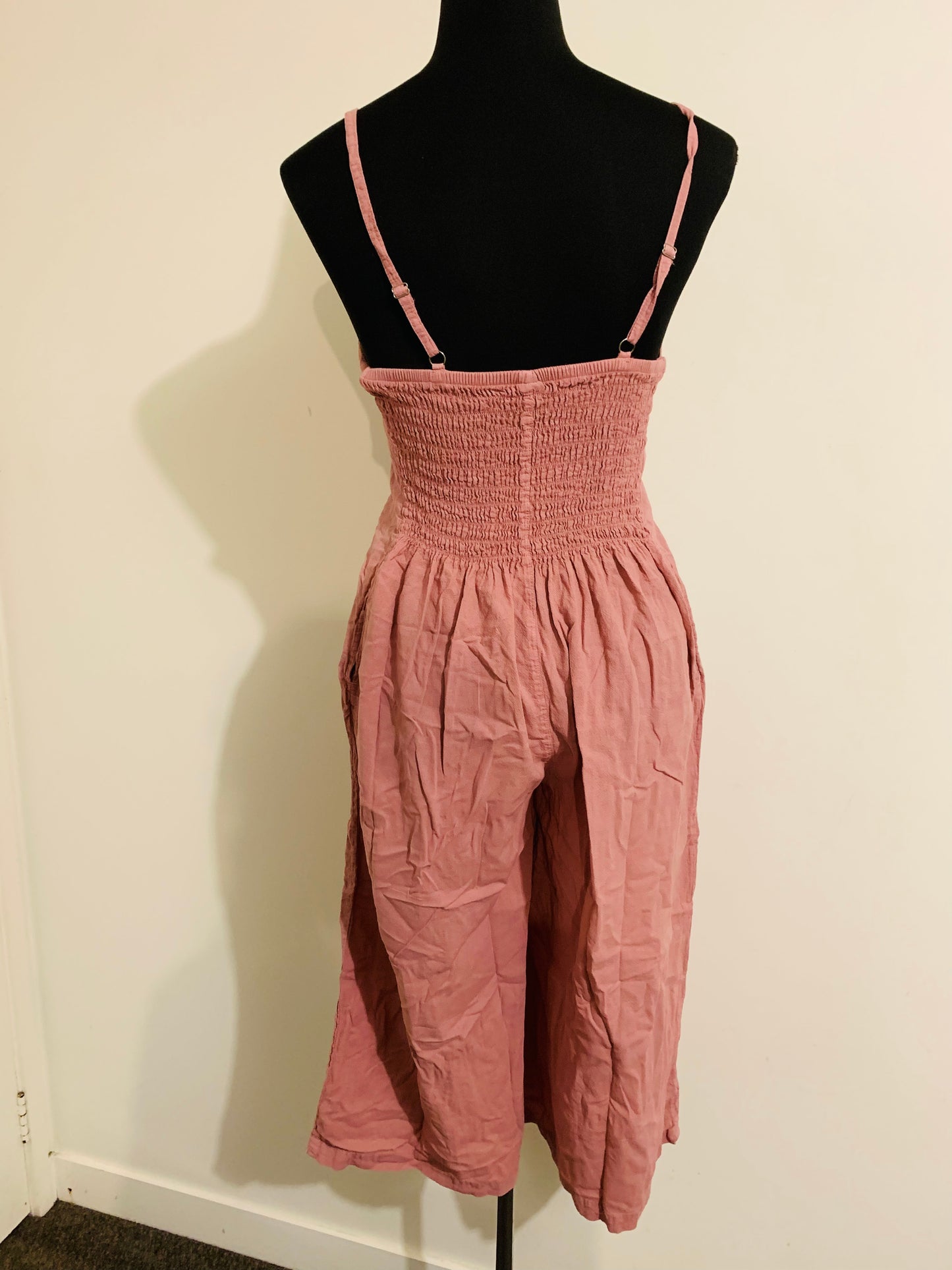 Bohemian Handcrafted Cotton Jumpsuit / Overalls # JUM021