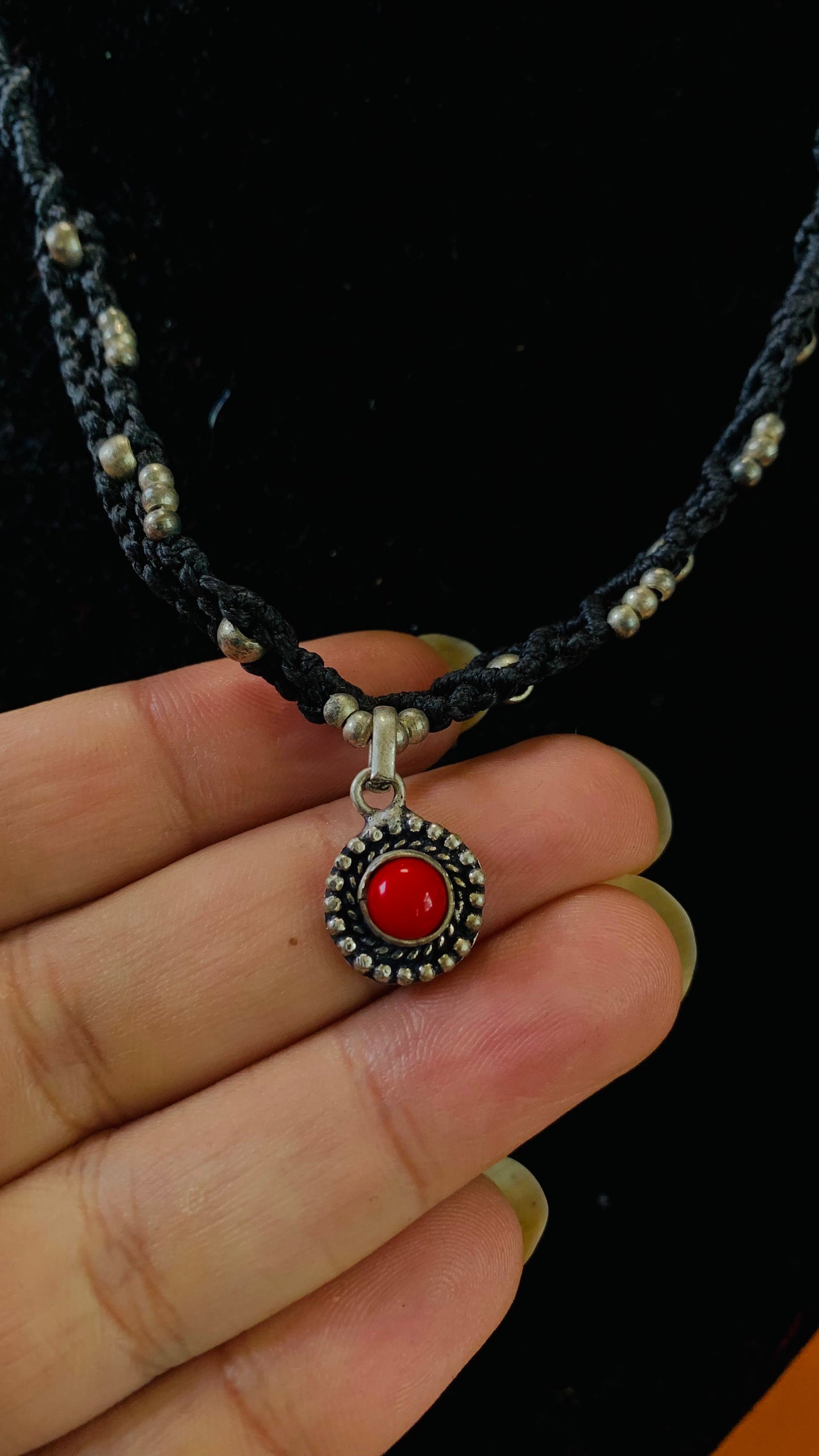 HANDCRAFTED MACRAME CHOKER #A202