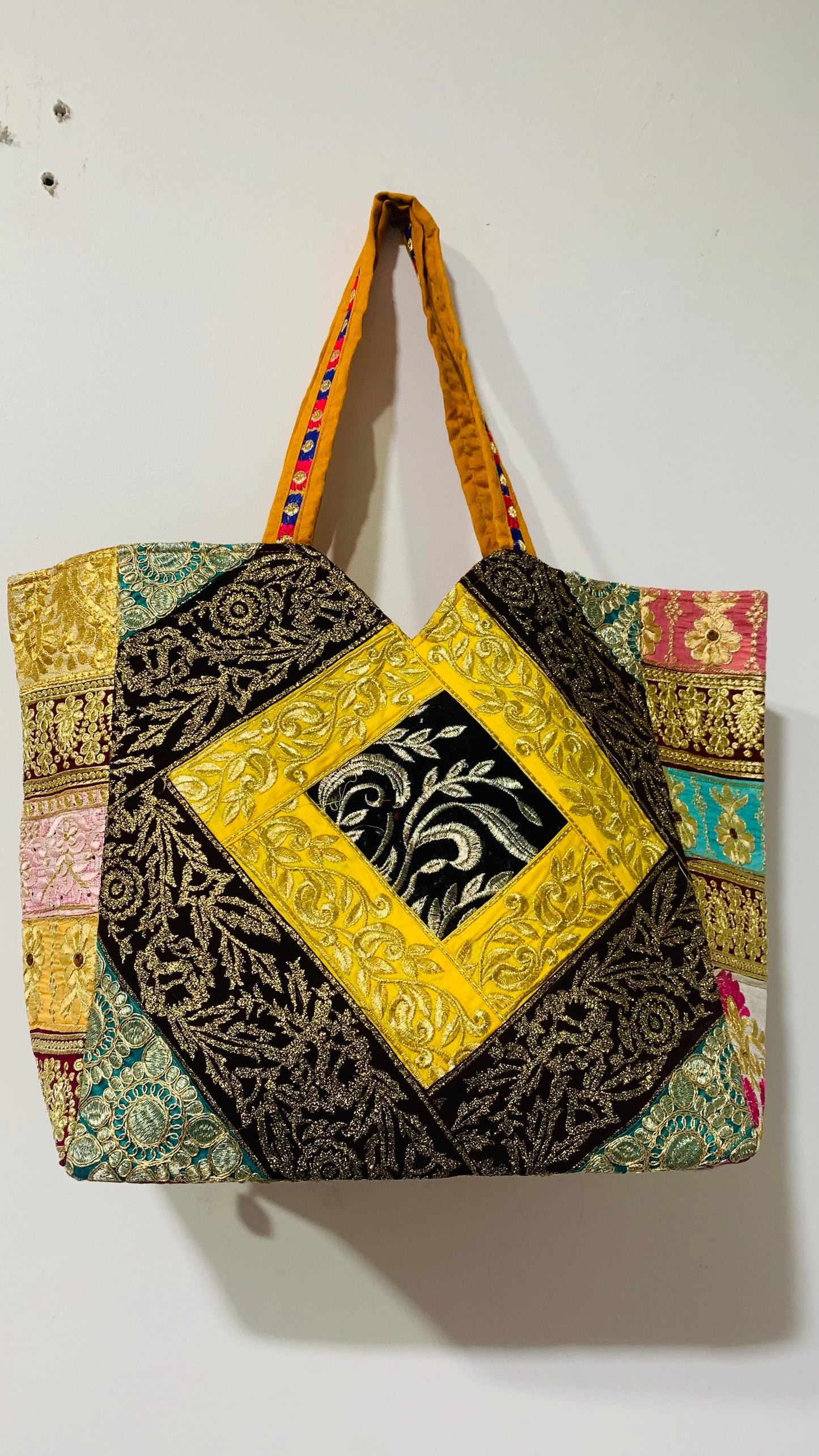 BOHEMIAN STYLE HANDCRAFTED ETHNIC TOTE BAGS # 10124