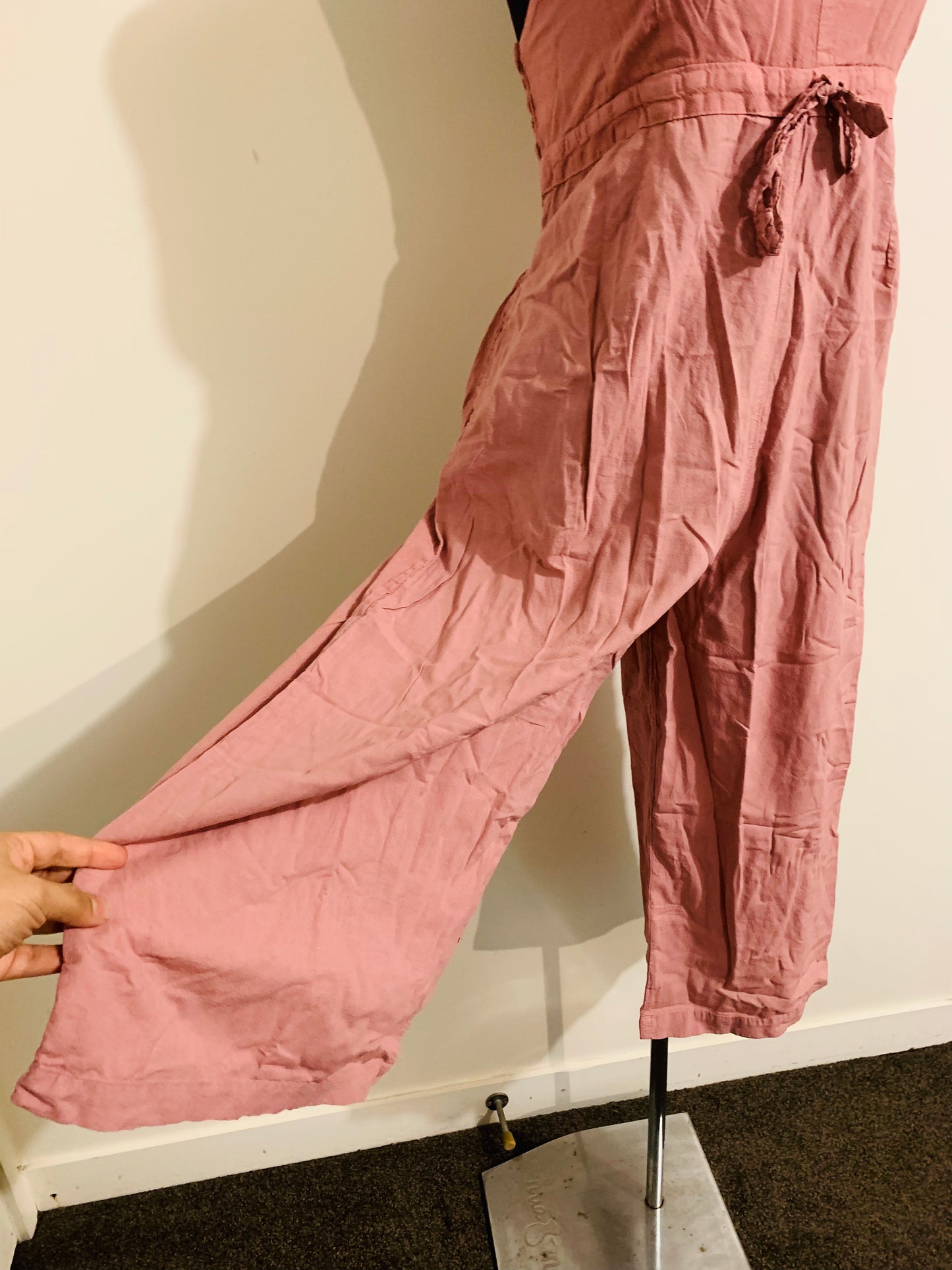 Bohemian Handcrafted Cotton Jumpsuit / Overalls # JUM021