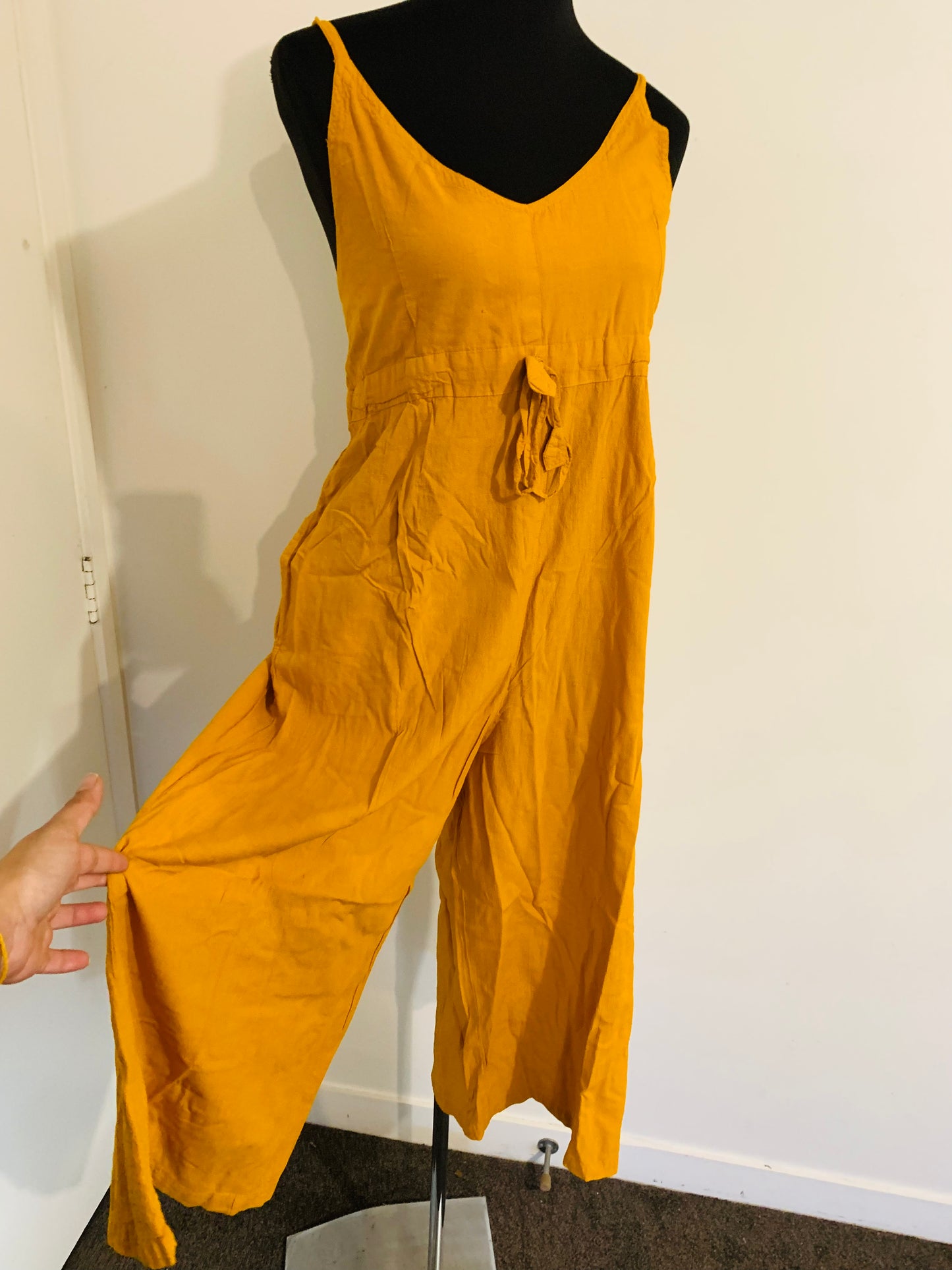Bohemian Handcrafted Cotton Jumpsuit / Overalls # JUM021