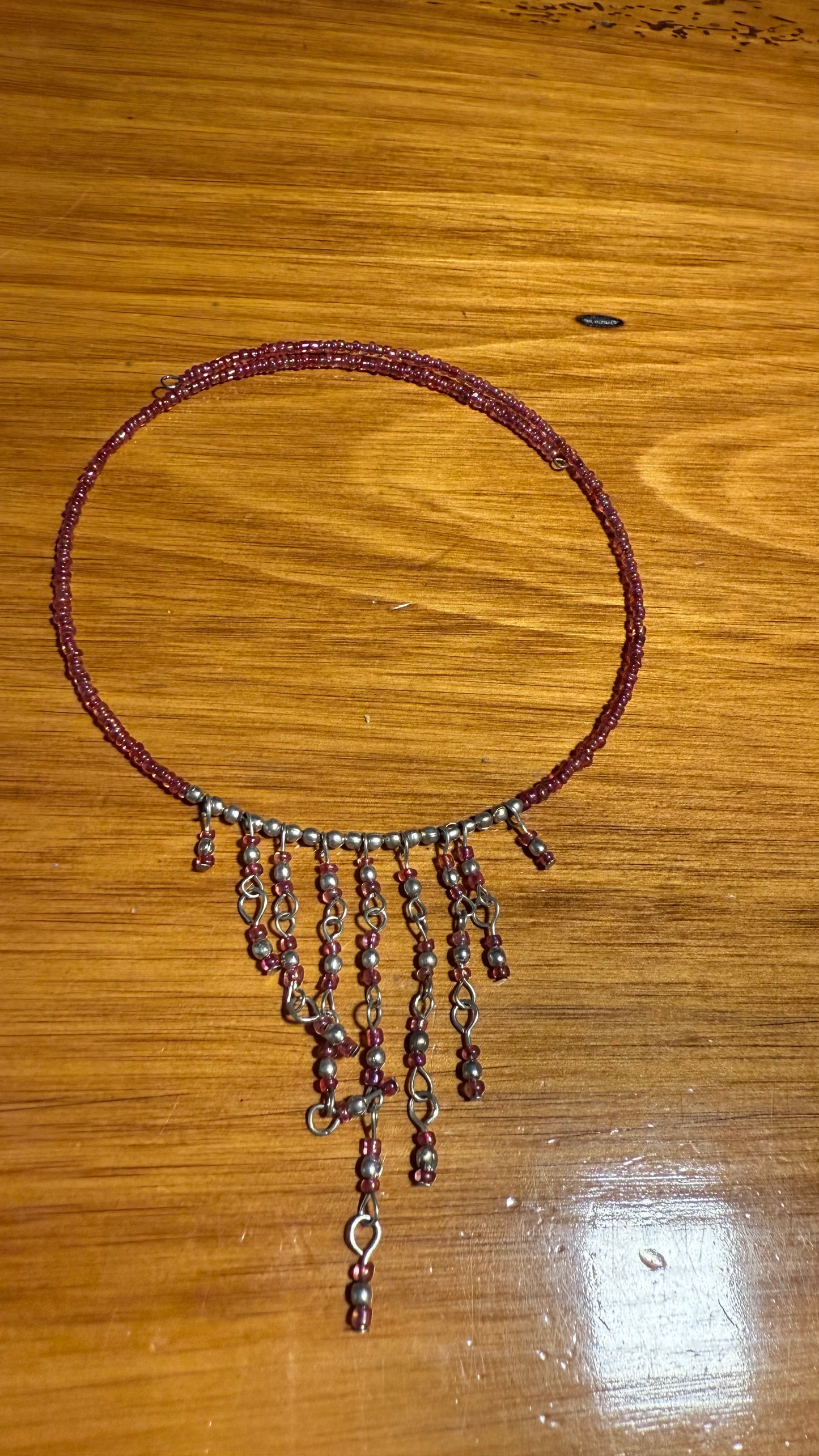 HANDCRAFTED SEED BEADS CHOKER #A204