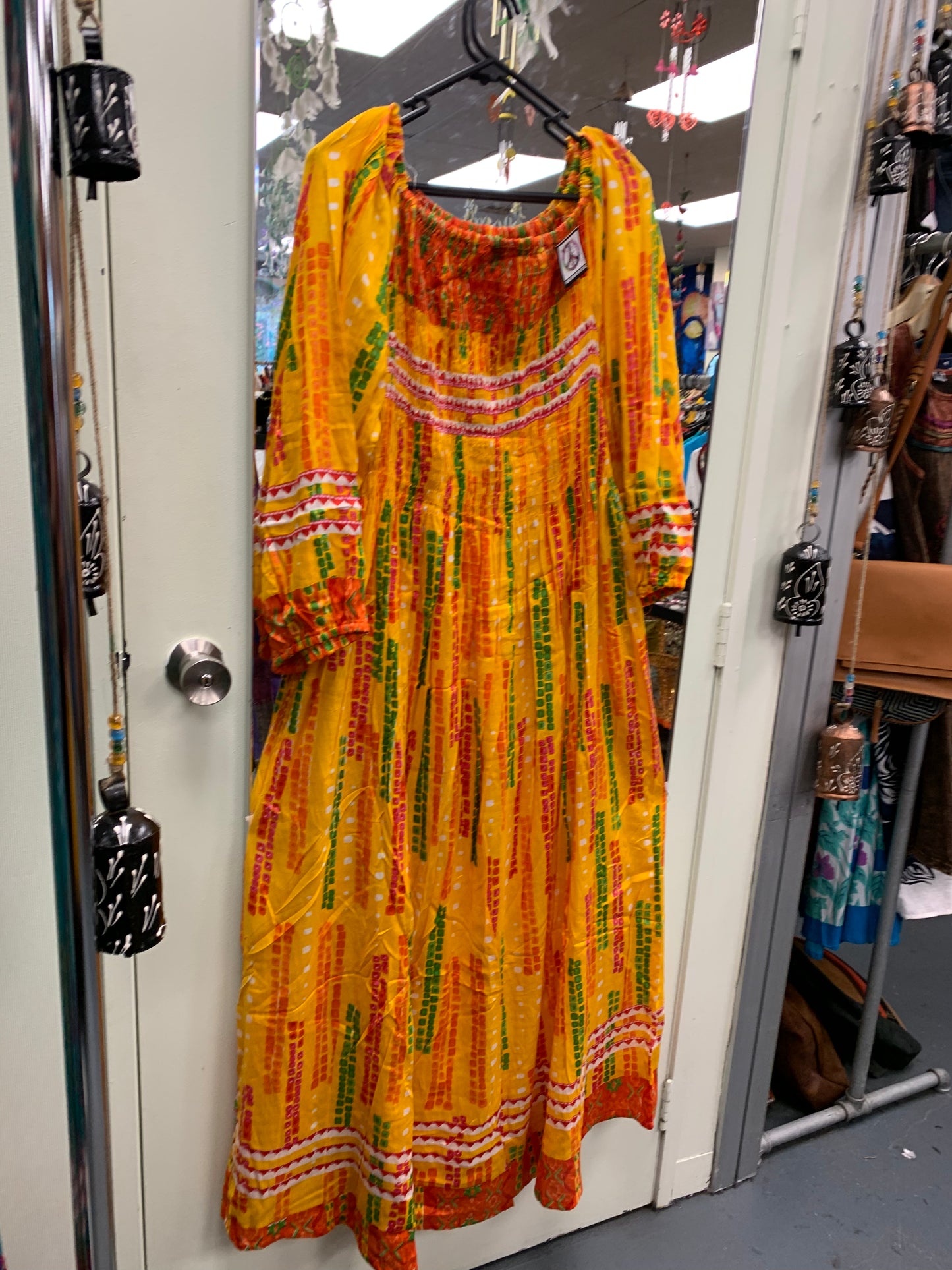 Bohemian handcrafted Maxi dress # DRE320
