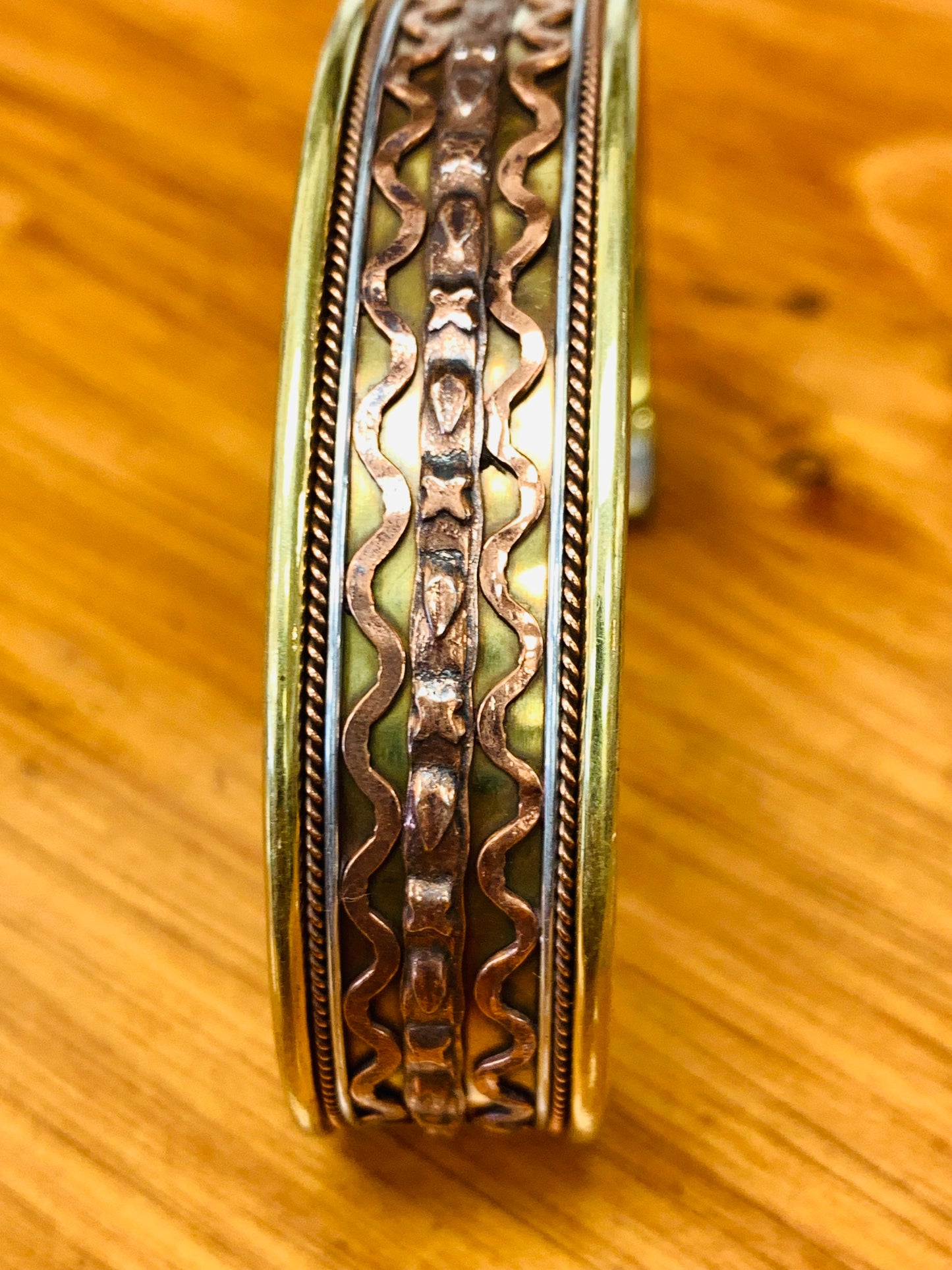 BOHEMIAN STYLE HANDCRAFTED HAND CUFF BANGLE # CUFF1194