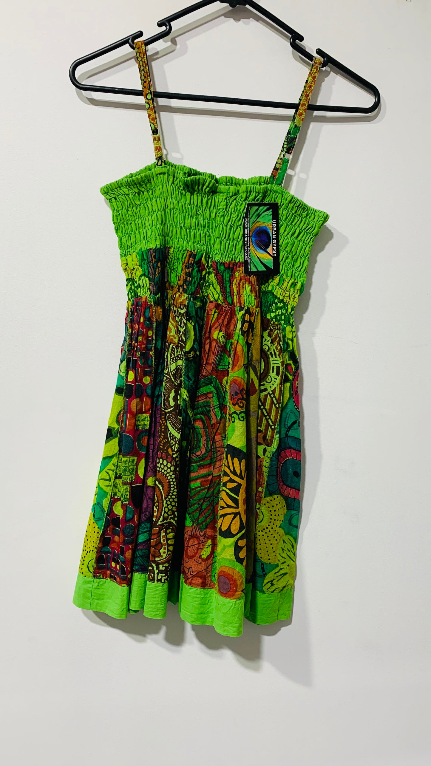 BOHEMIAN STYLE HANDCRAFTED TRANCE DRESS #5678
