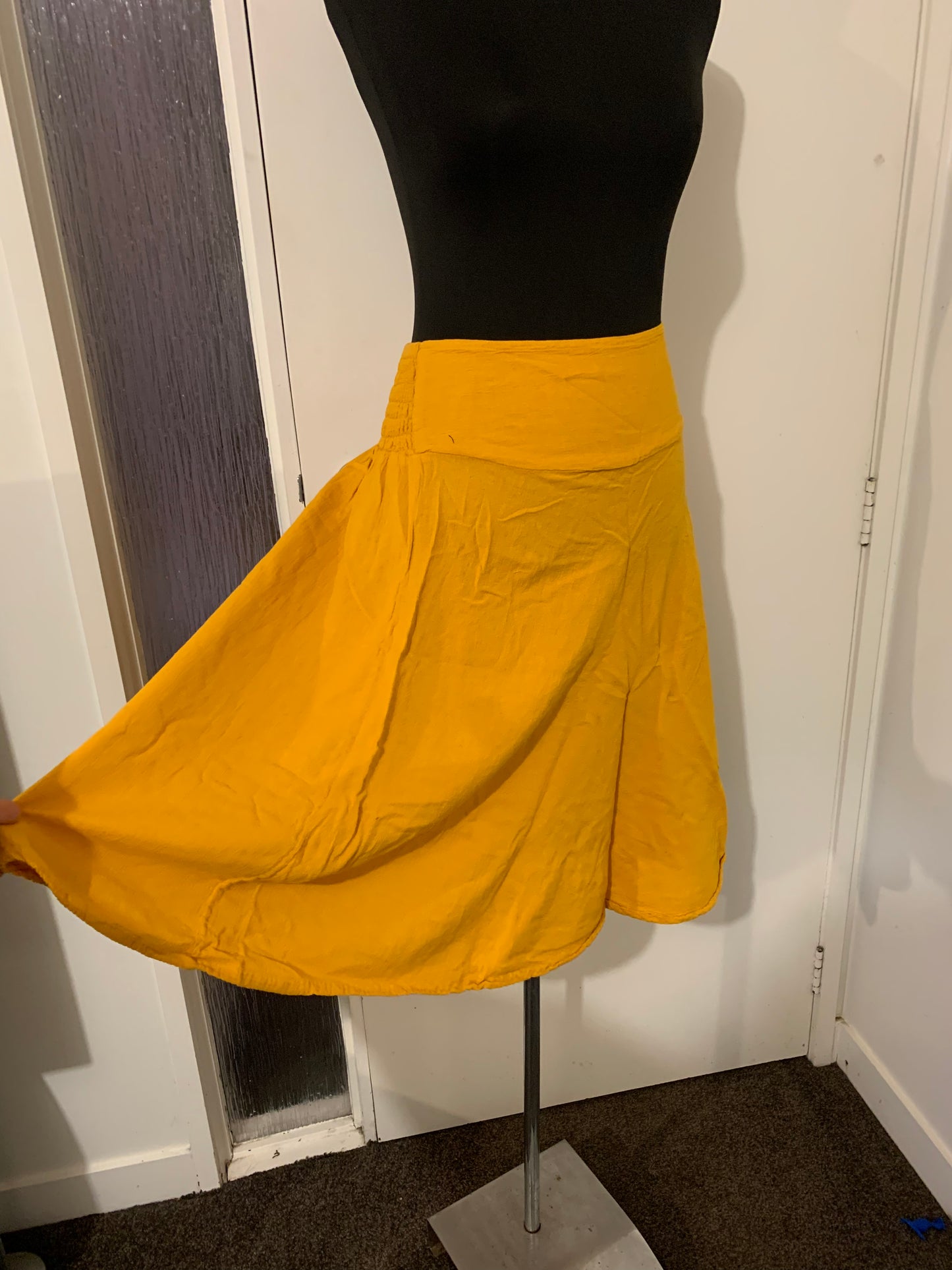 BOHEMIAN STYLE HANDCRAFTED SHORT SKIRT # SHSK01