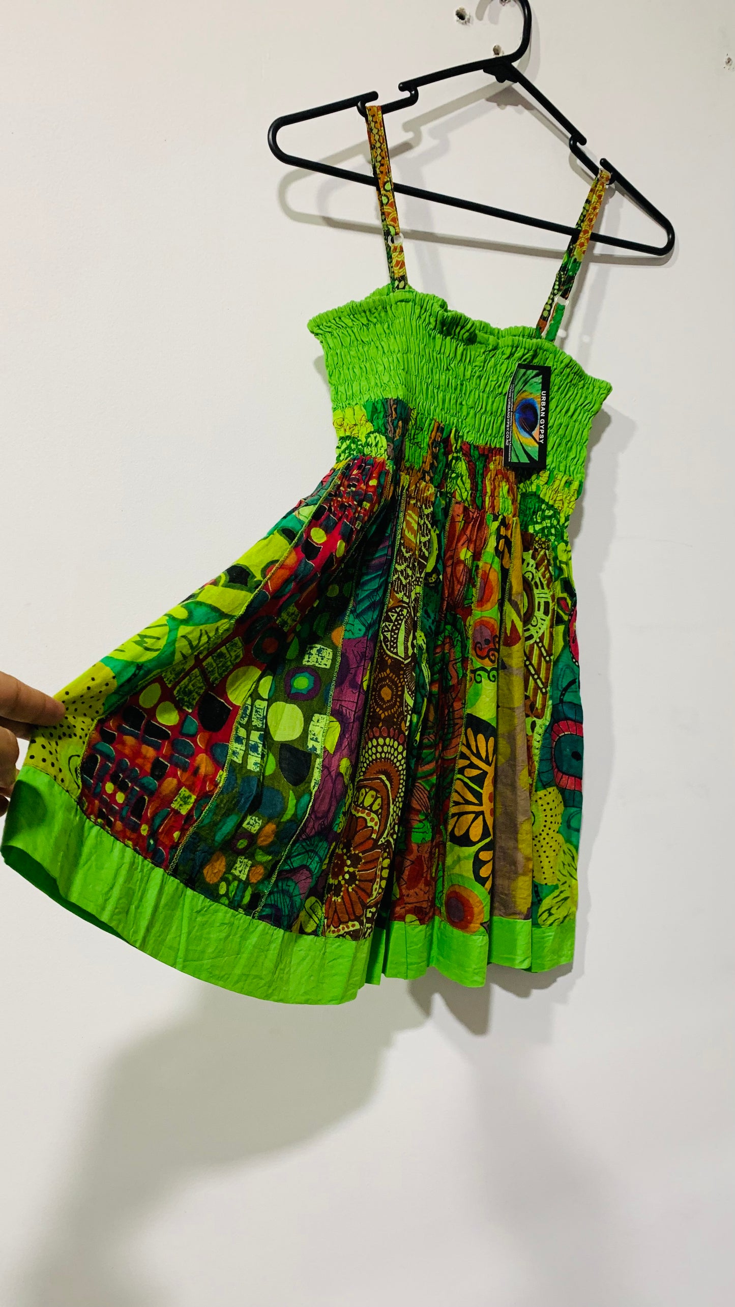 BOHEMIAN STYLE HANDCRAFTED TRANCE DRESS #5678