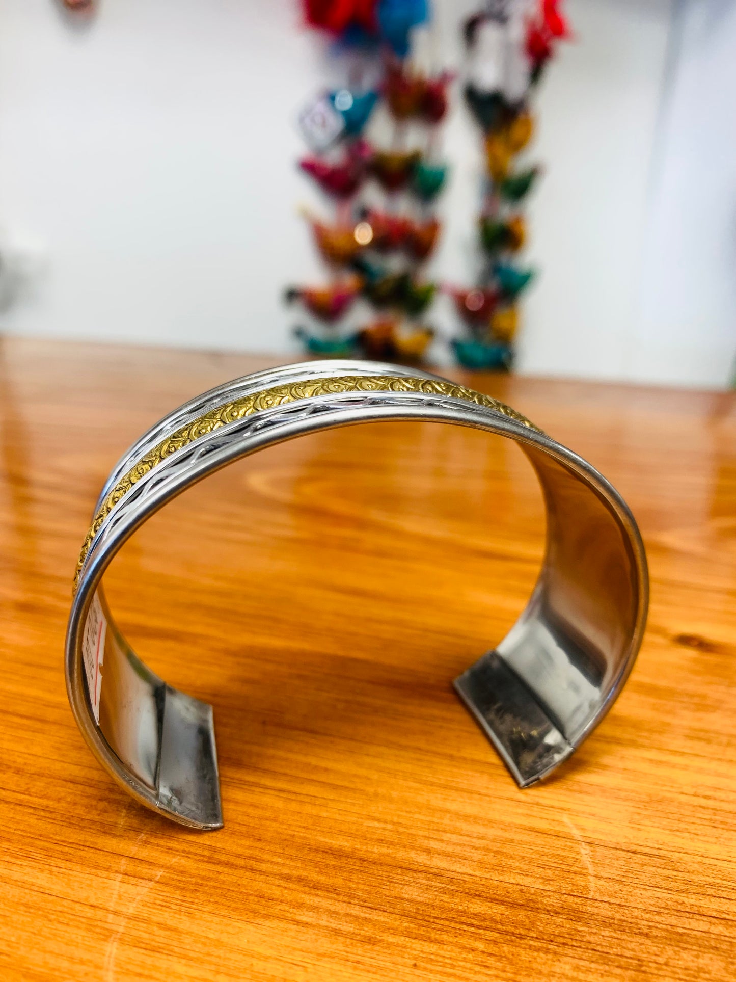 BOHEMIAN STYLE HANDCRAFTED HAND CUFF BANGLE # CUFF1182