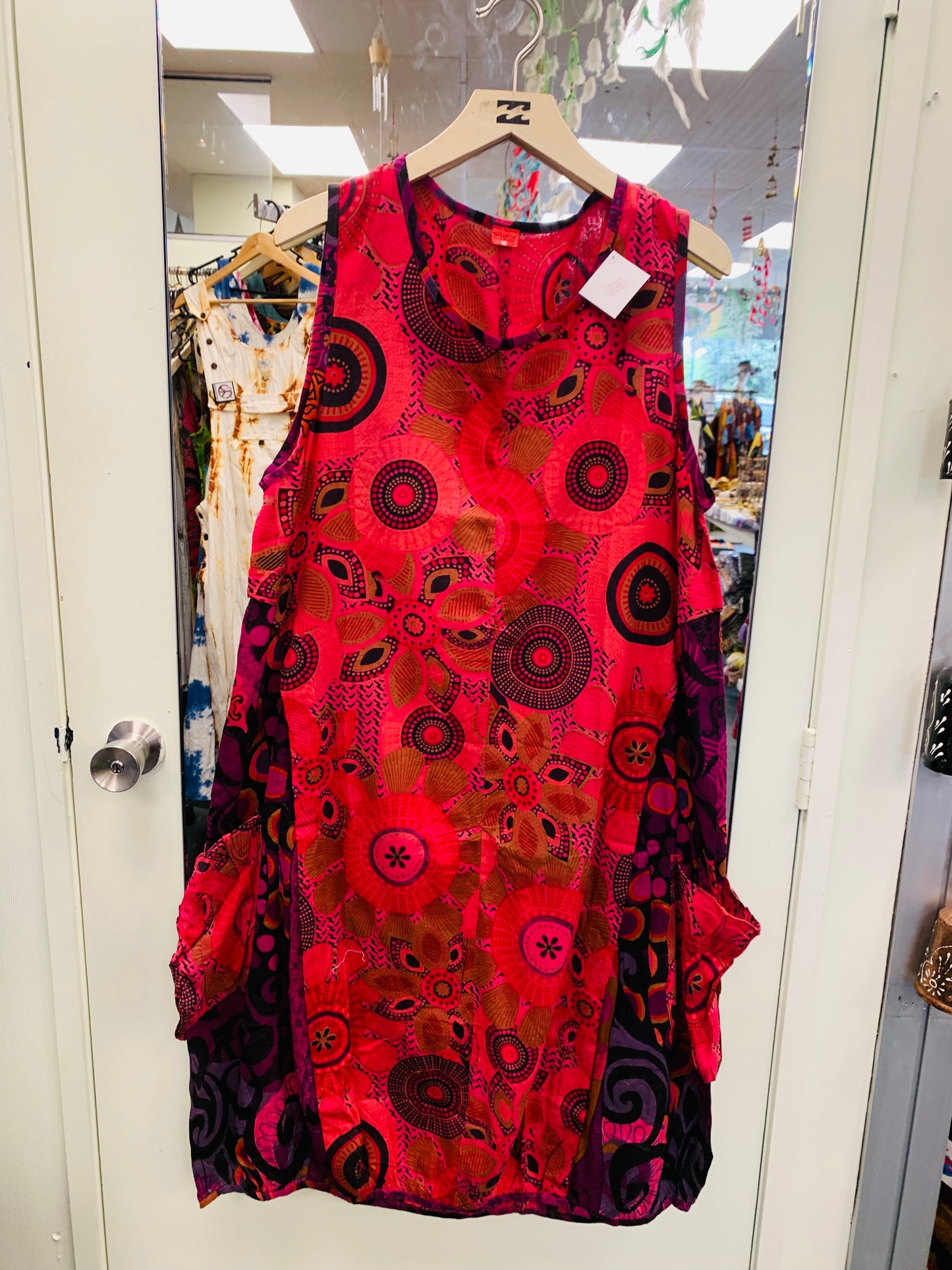 Bohemian style handcrafted dress #23242