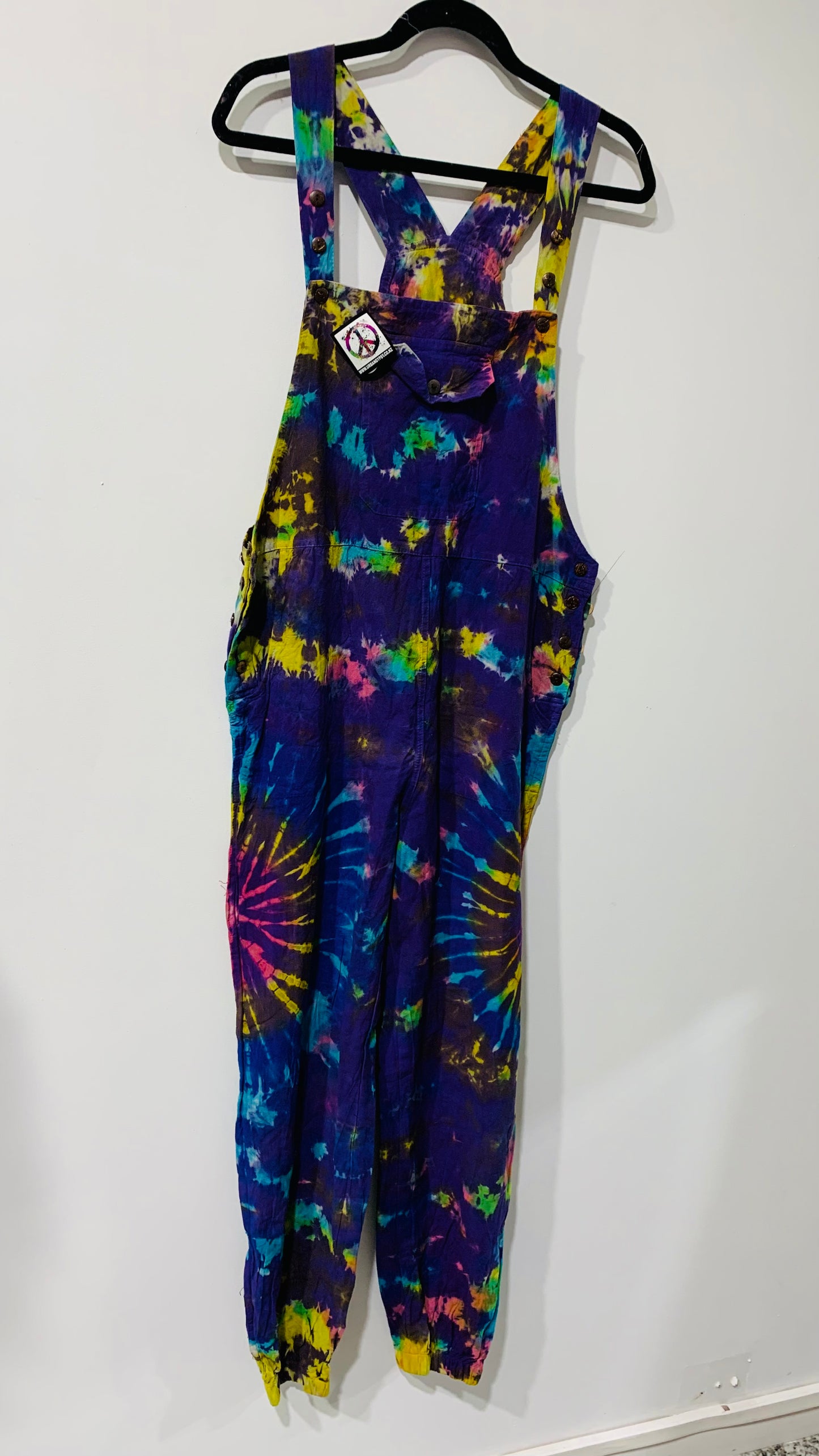 Bohemian Handcrafted Jumpsuits / Overalls/ Dangries #JUM0343