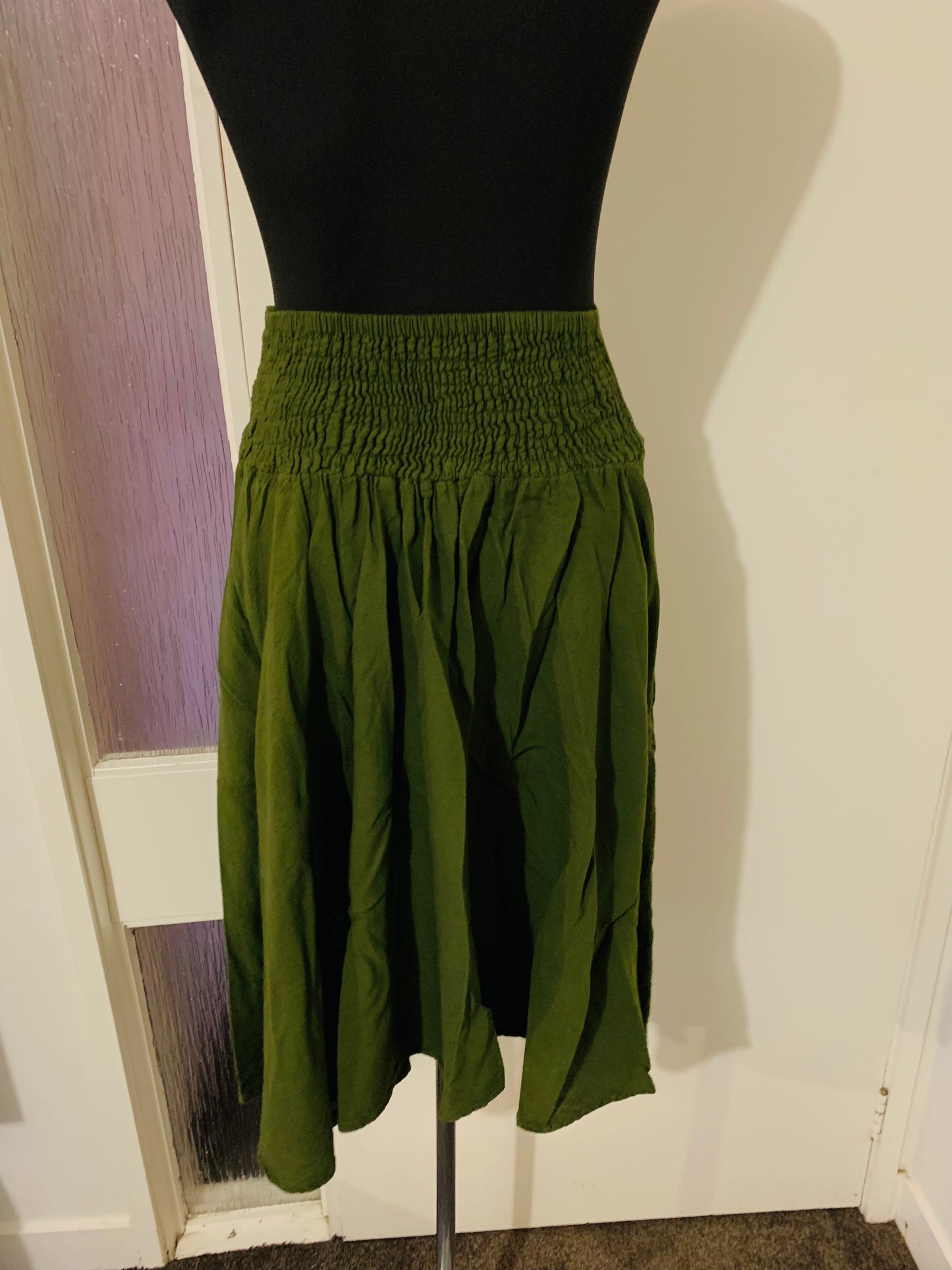 BOHEMIAN STYLE HANDCRAFTED SHORT SKIRT # SHSK01