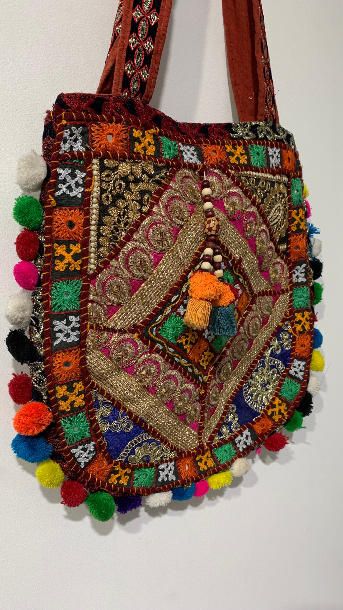 Boho Style Handcrafted Tote Bags  #TB0106