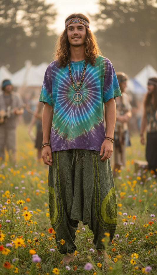 Bohemian Handcrafted Drop crotch Pants #DCPAN2211