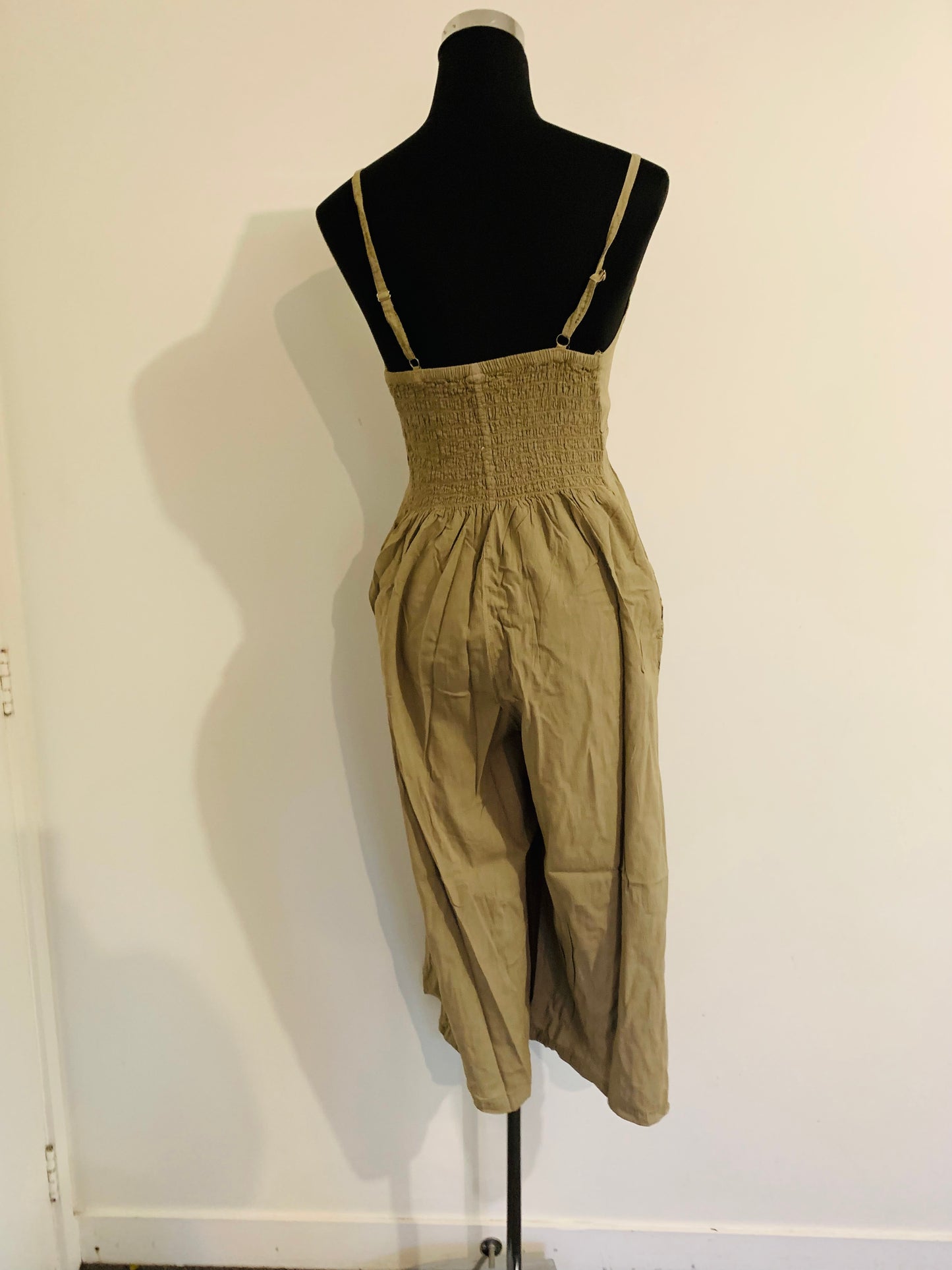 Bohemian Handcrafted  Cotton Jumpsuit / Overalls # JUM021