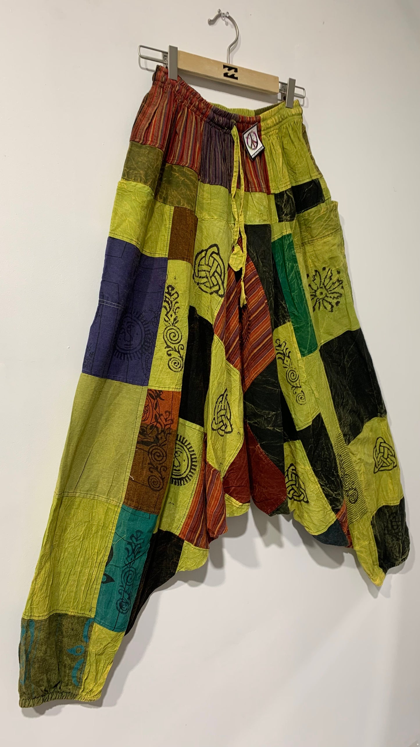 Bohemian Handcrafted Drop crotch Pants #DCPAN2214