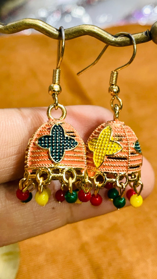 BOHEMIAN HANDCRAFTED TINY EARRINGS #EAR164